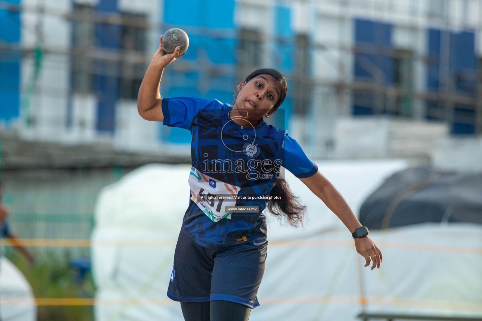 Day three of Inter School Athletics Championship 2023 was held at Hulhumale' Running Track at Hulhumale', Maldives on Tuesday, 16th May 2023. Photos: Nausham Waheed / images.mv