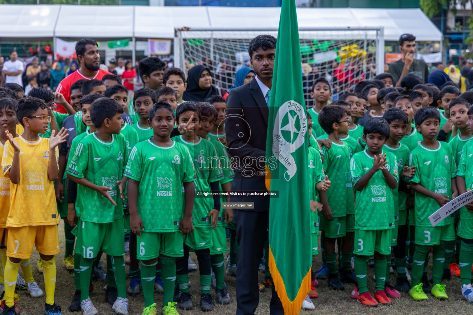 Day 4 of Nestle Kids Football Fiesta, held in Henveyru Football Stadium, Male', Maldives on Saturday, 14th October 2023
Photos: Ismail Thoriq / images.mv