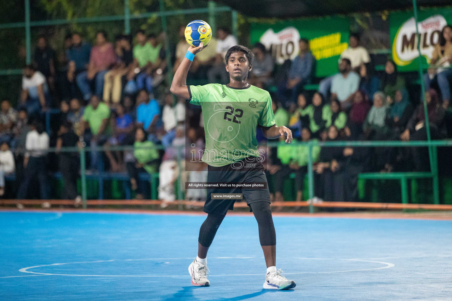 Day 3 of 6th MILO Handball Maldives Championship 2023, held in Handball ground, Male', Maldives on Friday, 22nd May 2023 Photos: Nausham Waheed/ Images.mv