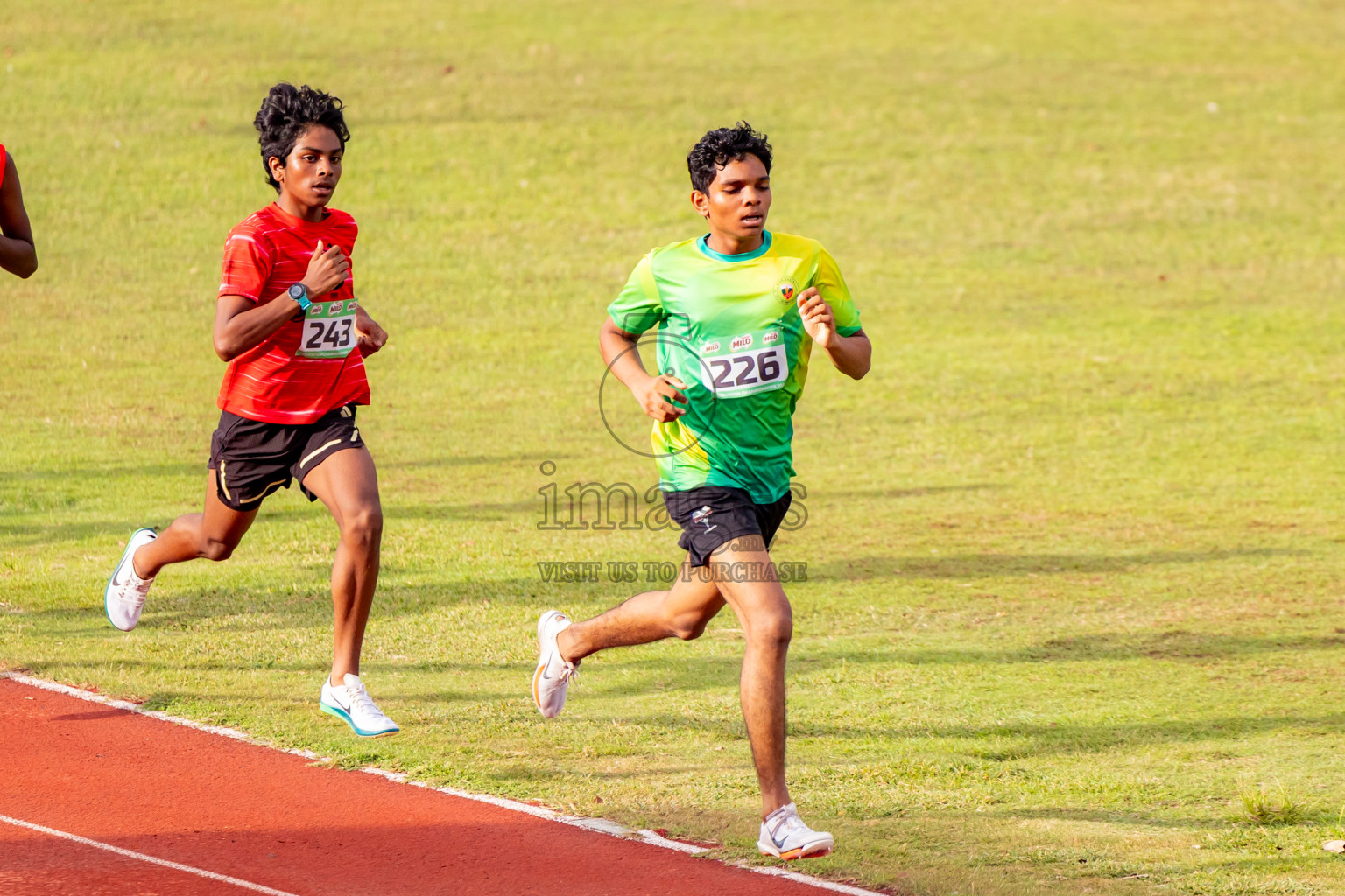 Day 3 of 12th Milo Association Championships was held in Ekuveni Track at Male', Maldives on Saturday, 26th April 2025. Photos: Nausham Waheed / images.mv