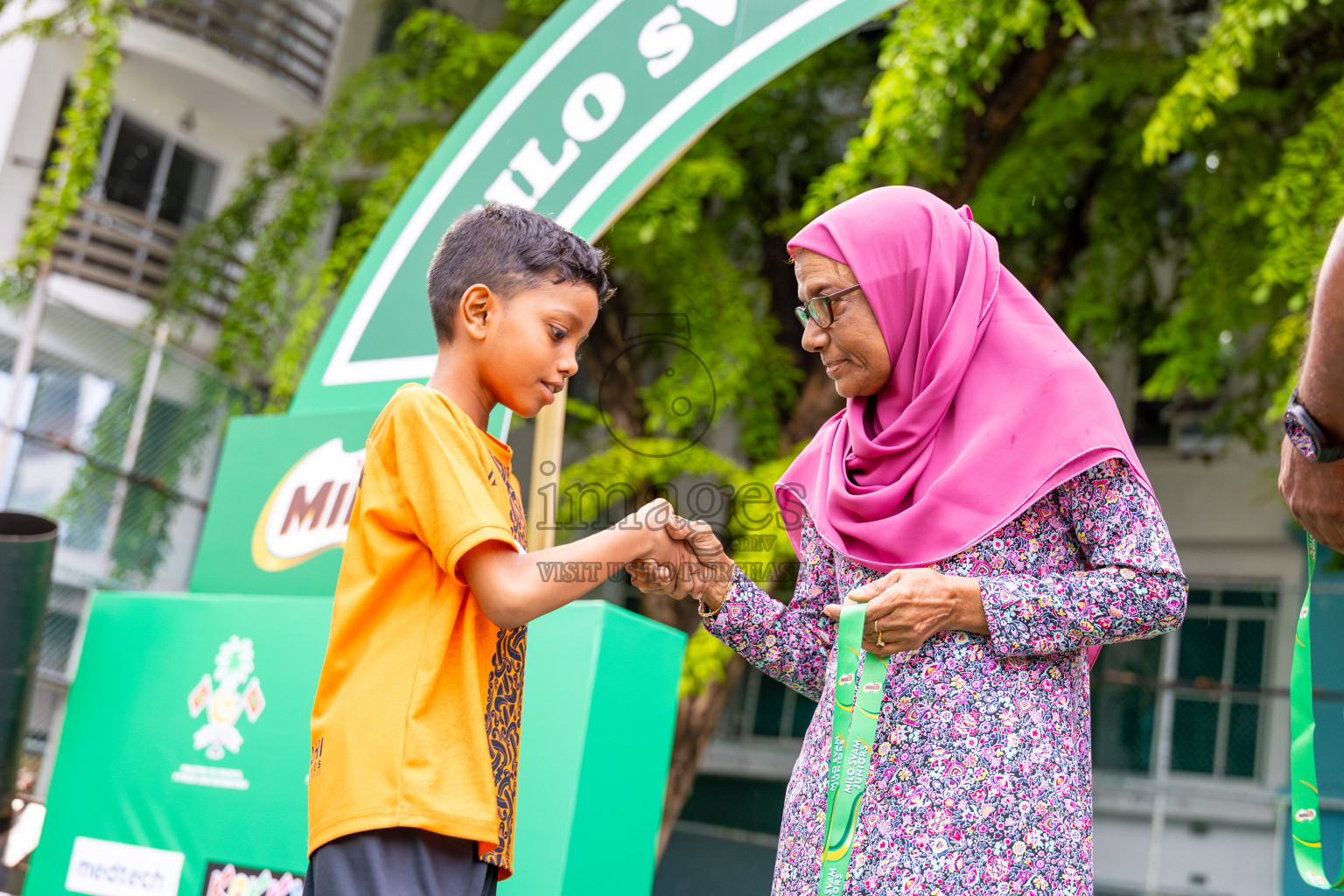 Day 3 of MILO SVAM Juniors 2025 (U-8) was held at Henveiru Stadium in Male', Maldives on Saturday, 28th June 2025. Photos: Ismail Thoriq / images.mv