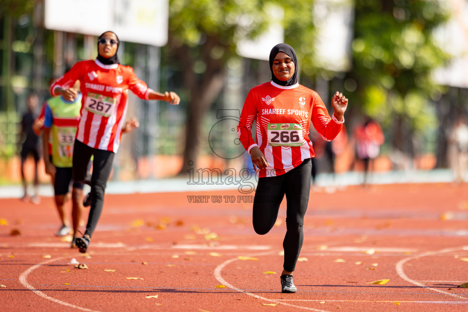 Day 2 of 12th Milo Association Championships was held in Ekuveni Track at Male', Maldives on Friday, 25th April 2025. 
Photos: Hassan Simah / images.mv