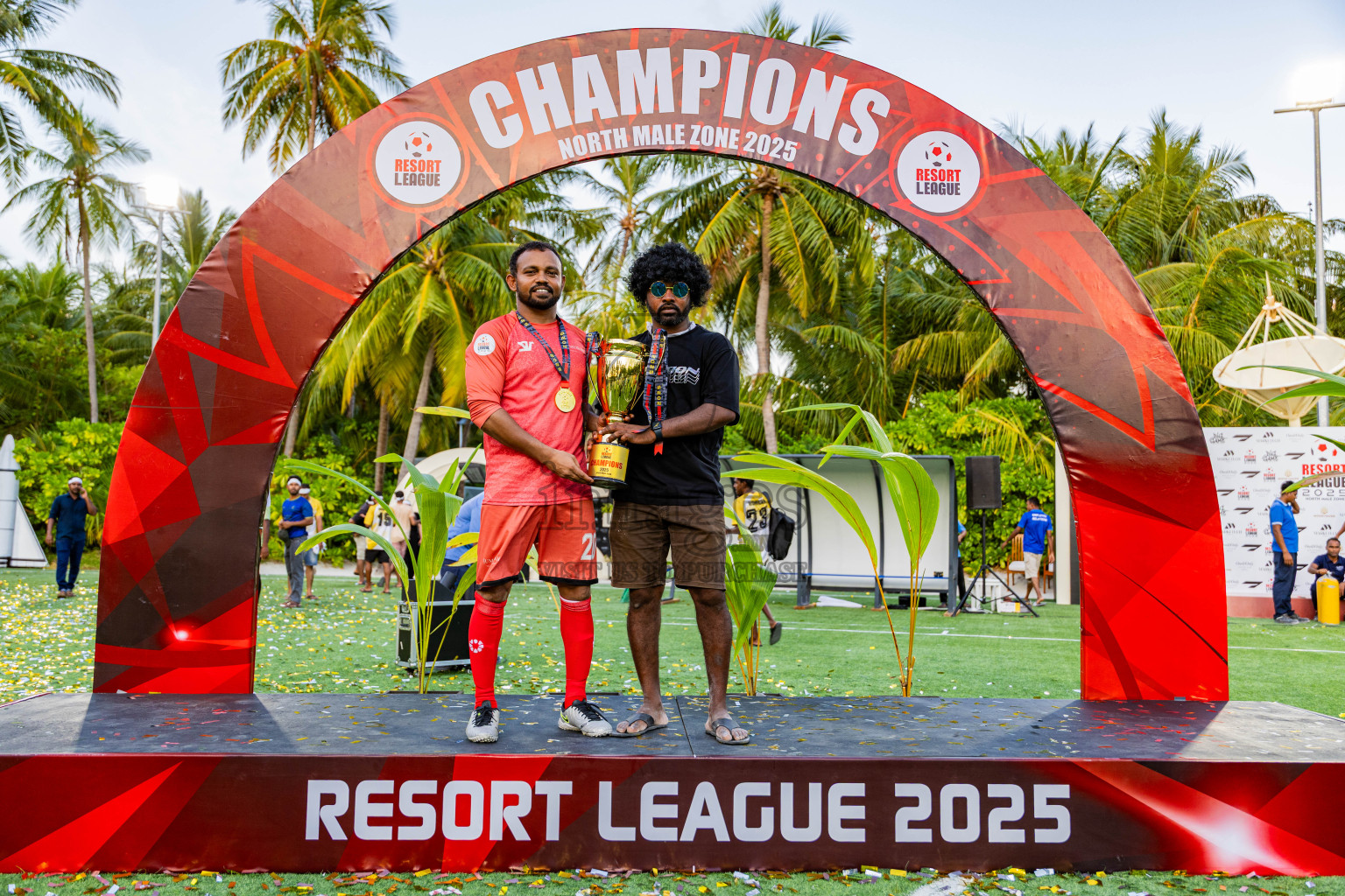 Jumeirah vs Varu in Final of Resort League 2025 (North Male Zone) was held on Saturday, 27th September 2025 in One And Only Reethi Rah Maldives Resort, Photos: Areef Adam / images.mv