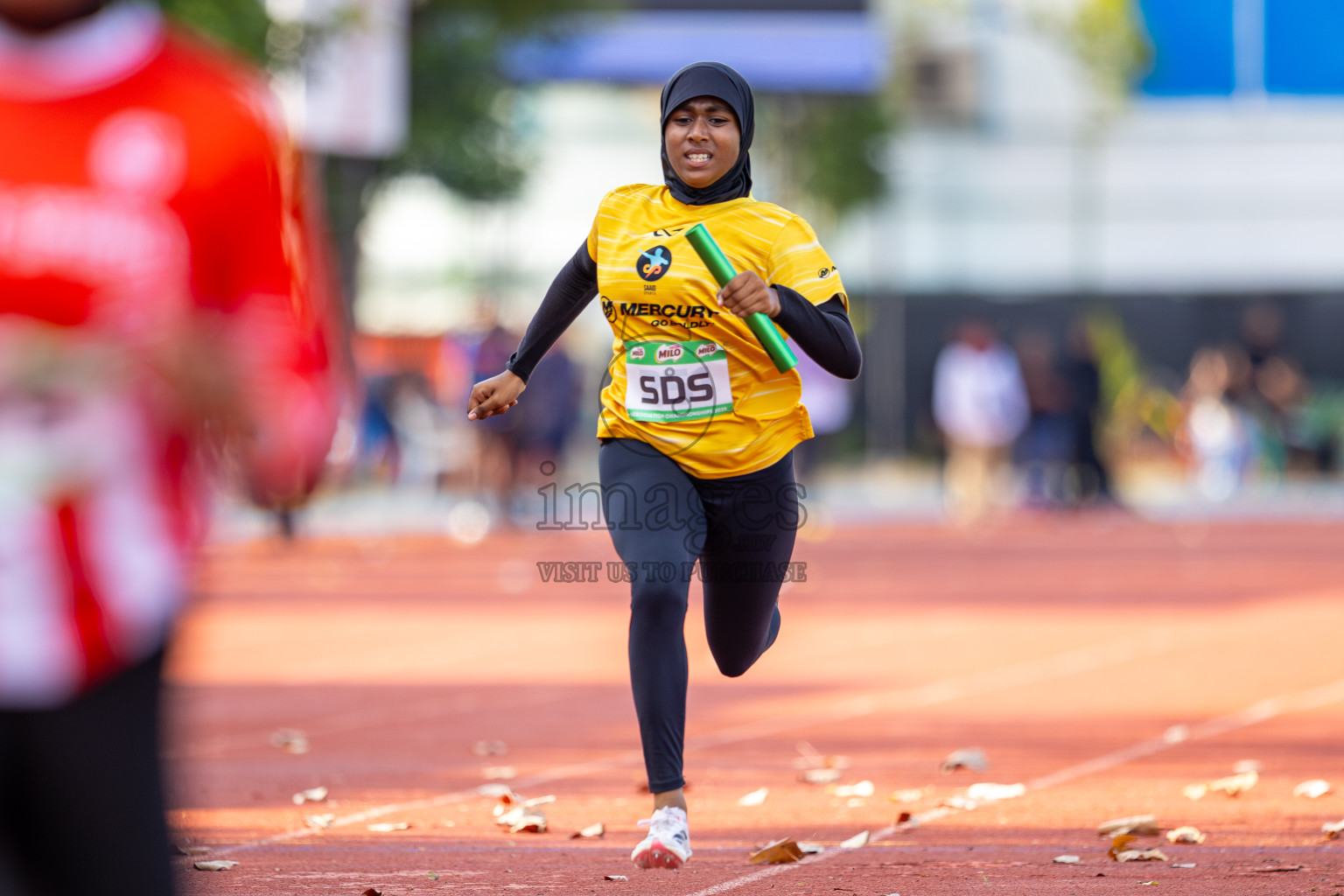 Day 2 of 12th Milo Association Championships was held in Ekuveni Track at Male', Maldives on Friday, 25th April 2025. Photos: Ismail Thoriq / images.mv
