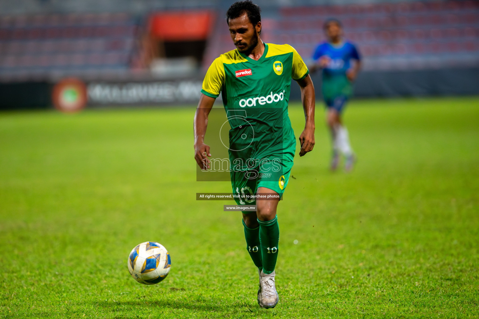 Dhivehi Premier League 2023 - Maziya Sports & Recreation vs Super United Sports, held in National Football Stadium, Male', Maldives  Photos: Mohamed Mahfooz Moosa/ Images.mv