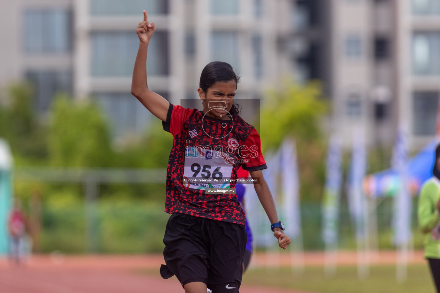 Day two of Inter School Athletics Championship 2023 was held at Hulhumale' Running Track at Hulhumale', Maldives on Sunday, 15th May 2023. Photos: Shuu/ Images.mv