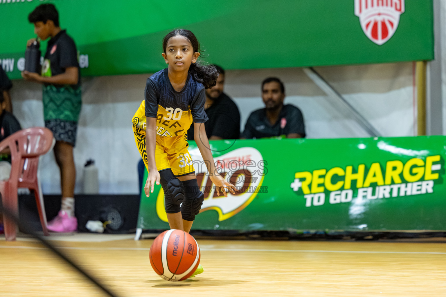 Milo 5 x 5 Junior Challenge 2025 - Basketball tournament held in Basketball Training Center, Male', Maldives on Thursday, 09th October 2025. 
Photo by: Hassan Simah / Images.mv