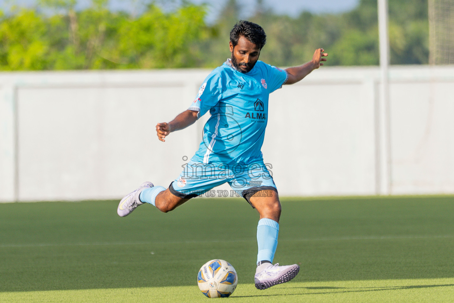 Semi Finals Match 01 Irumathi FC VS CC Sports Club in Day 7 of Eydhafushi Cup 2025 held in Eydhafushi Football Stadium at B. Eydhafushi, Maldives on Friday, 12th September 2025. Photos: Arif Rasheed / images.mv