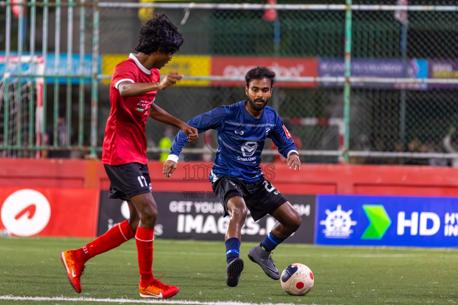 K Gaafaru vs K Himmafushi in Day 22 of Golden Futsal Challenge 2024 was held on Monday , 5th February 2024 in Hulhumale', Maldives
Photos: Ismail Thoriq / images.mv