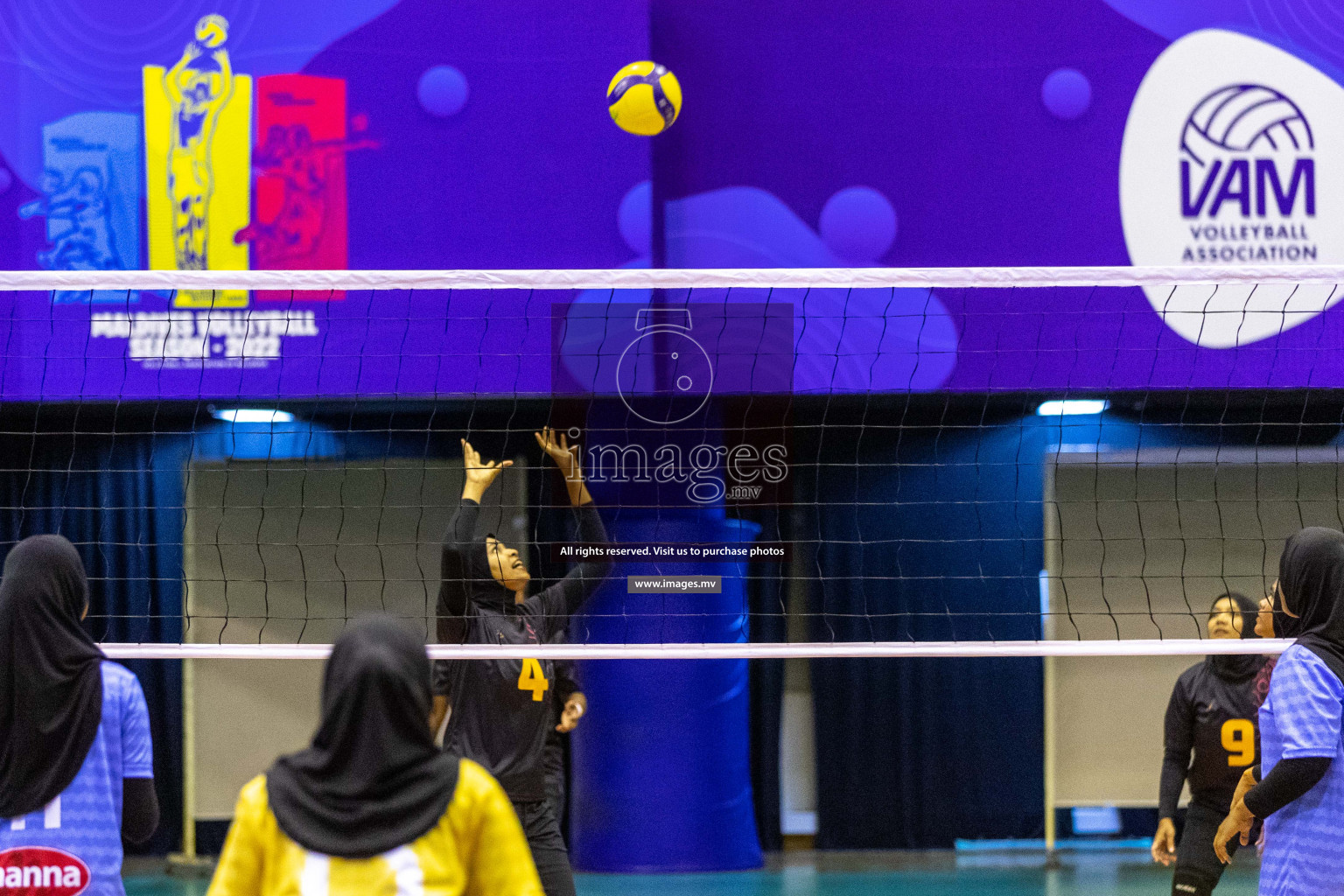 Volleyball Association Cup 2022-Women's Division-Match Day 2 was held in Male', Maldives on Wednesday, 25th May 2022 Photos By: Ismail Thoriq / images.mv