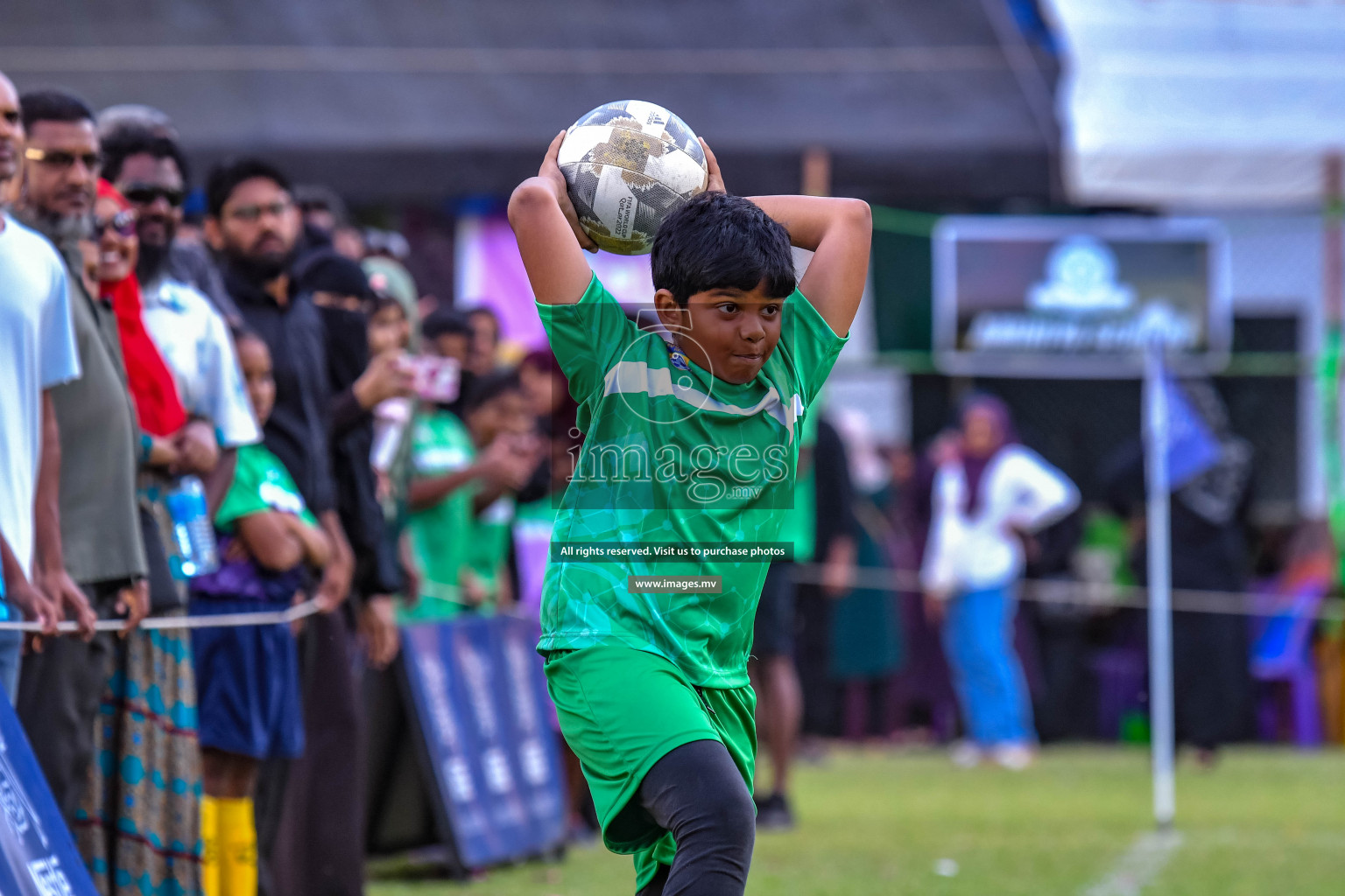 Day 2 of Milo Kids Football Fiesta 2022 was held in Male', Maldives on 20th October 2022. Photos: Nausham Waheed/ images.mv