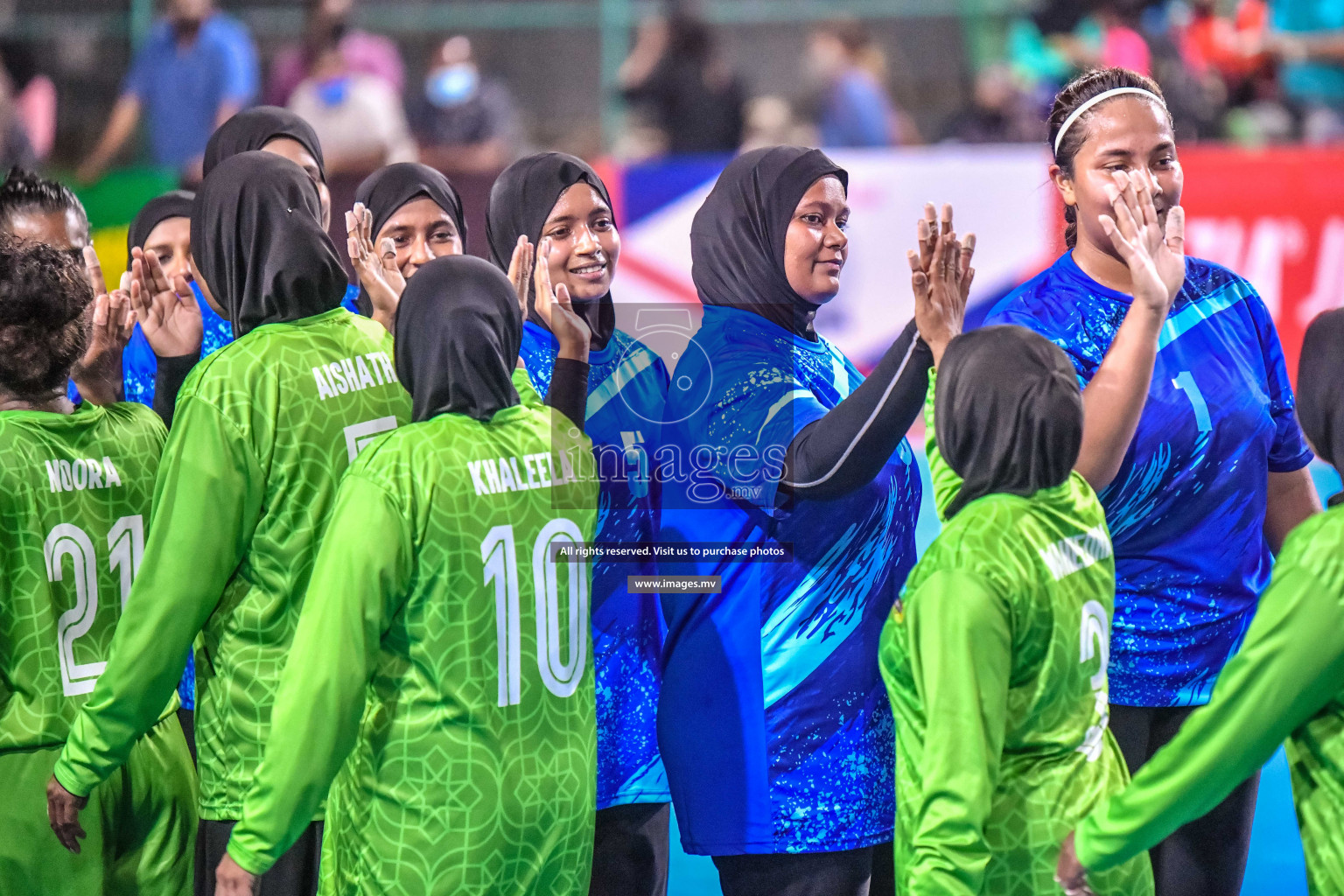 Day 9 of Milo 6th Inter Office Handball Tournament 2022 - Photos by Nausham Waheed