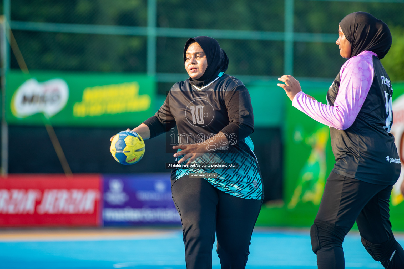 Day 3 of 6th MILO Handball Maldives Championship 2023, held in Handball ground, Male', Maldives on Friday, 22nd May 2023 Photos: Nausham Waheed/ Images.mv