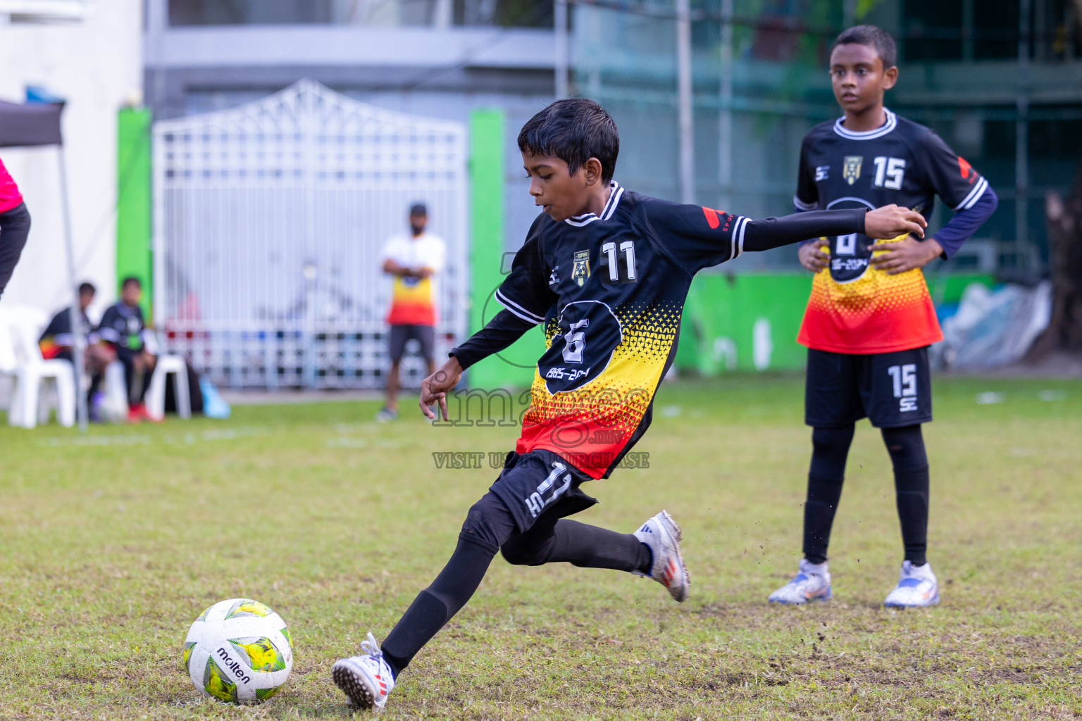 Day 2 of MILO Academy Championship 2024 - U12 was held at Henveiru Grounds in Male', Maldives on Friday, 5th July 2024. Photos: Mohamed Mahfooz Moosa / images.mv