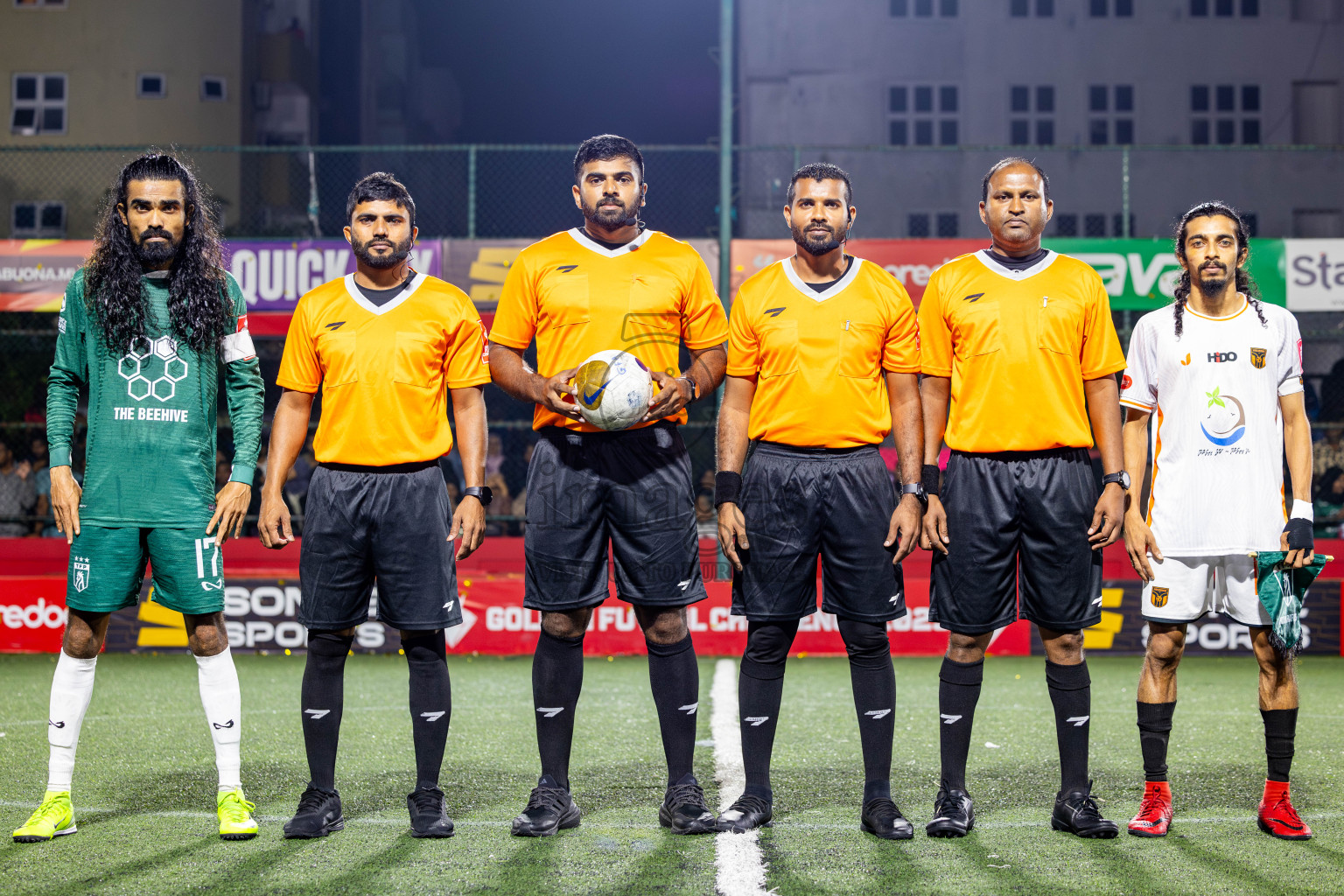 Th Thimarafushi vs Th Hirilandhoo in Thaa Atoll Finals Day 26 of Golden Futsal Challenge 2025 was held on Thursday , 30th January 2025, in Hulhumale', Maldives. Photos: Nausham Waheed / images.mv