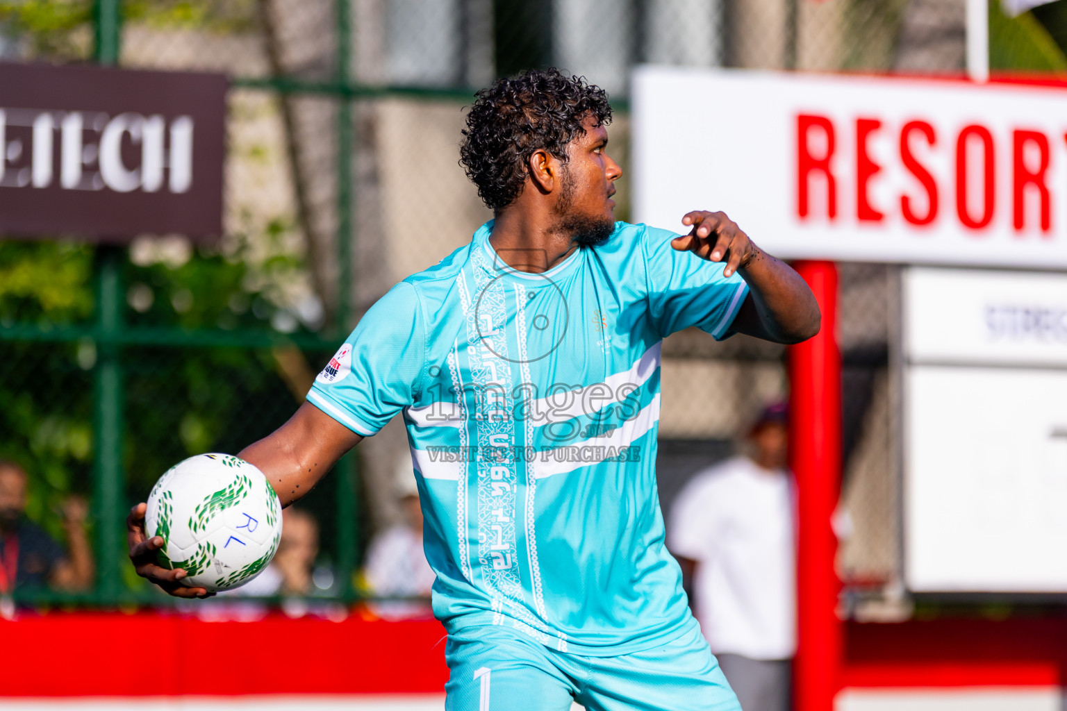 ST Regis vs Iruveli in Day 6 of Resort League 2025 (Dhaalu Zone) was held on Tuesday, 20th May 2025 in Niyama Private island, Dhaalu Atoll, Maldives. Photos: Nausham Waheed / images.mv