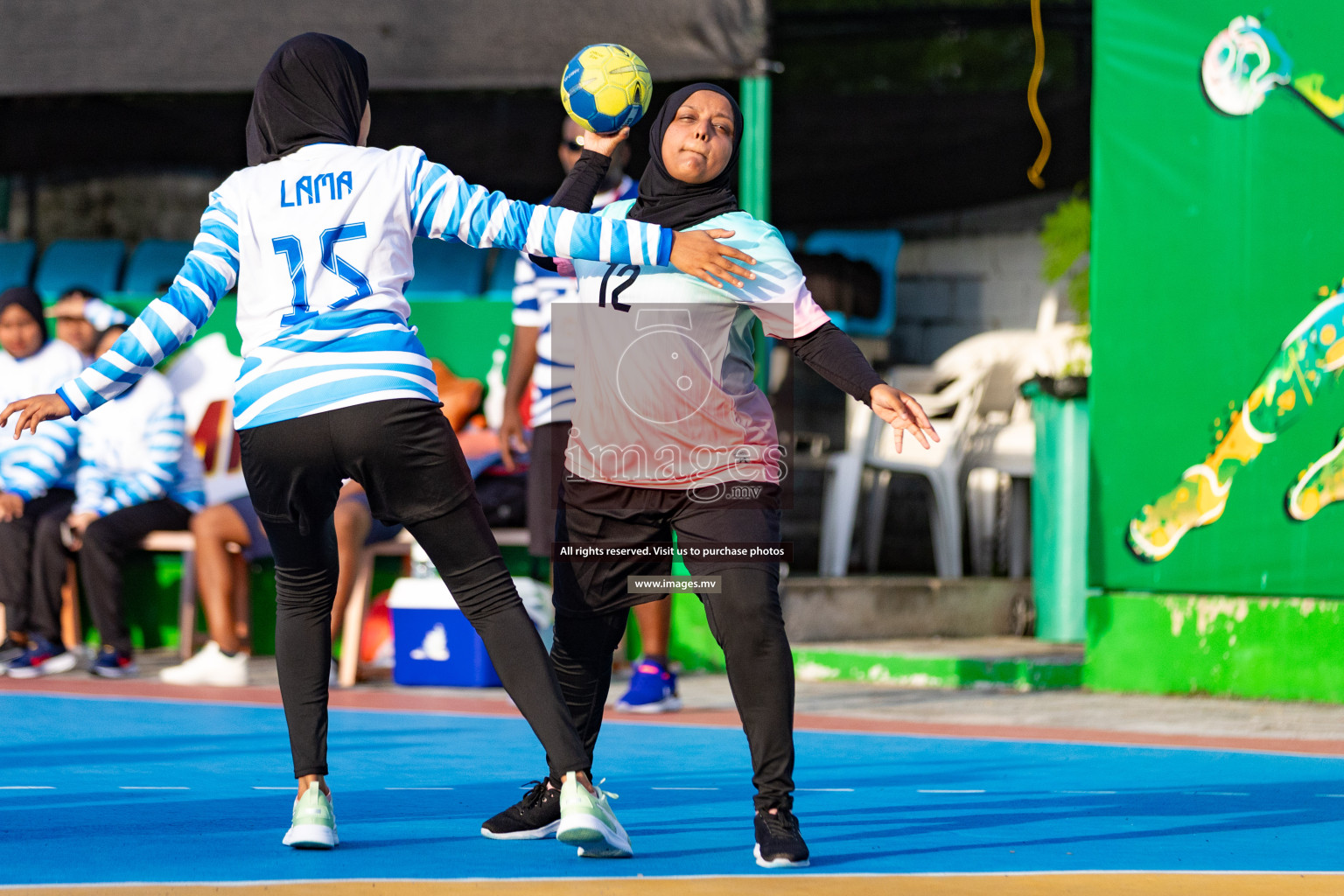 Day 2 of 7th Inter-Office/Company Handball Tournament 2023, held in Handball ground, Male', Maldives on Saturday, 17th September 2023 Photos: Nausham Waheed/ Images.mv