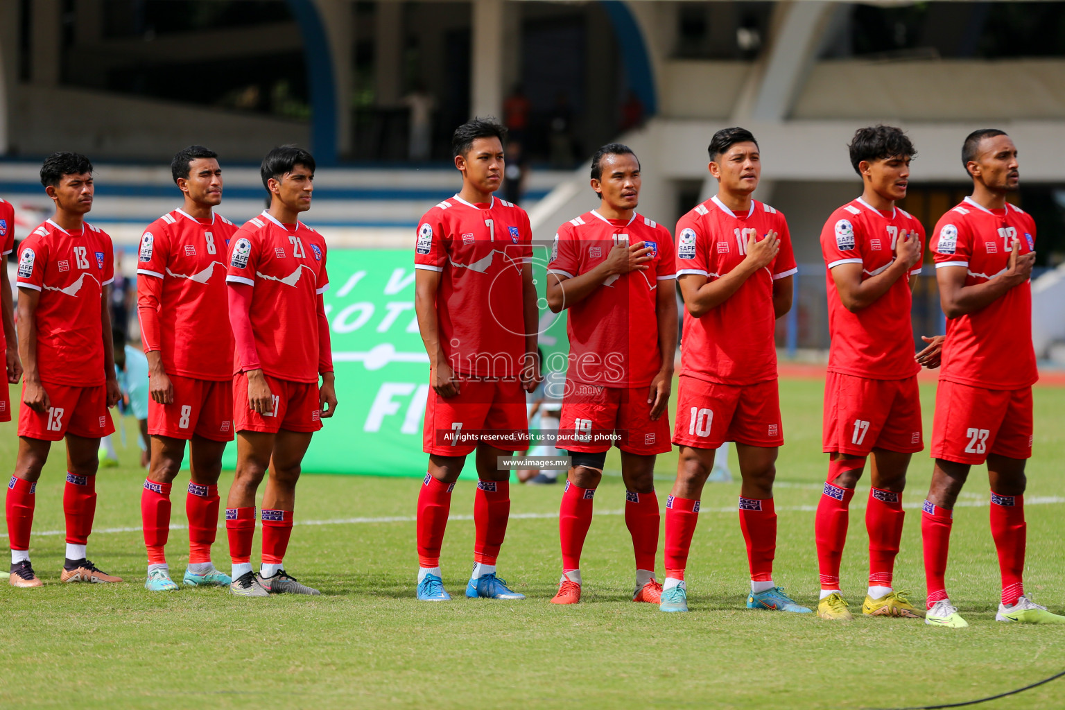 Nepal vs Pakistan in SAFF Championship 2023 held in Sree Kanteerava Stadium, Bengaluru, India, on Tuesday, 27th June 2023. Photos: Nausham Waheed, Hassan Simah / images.mv