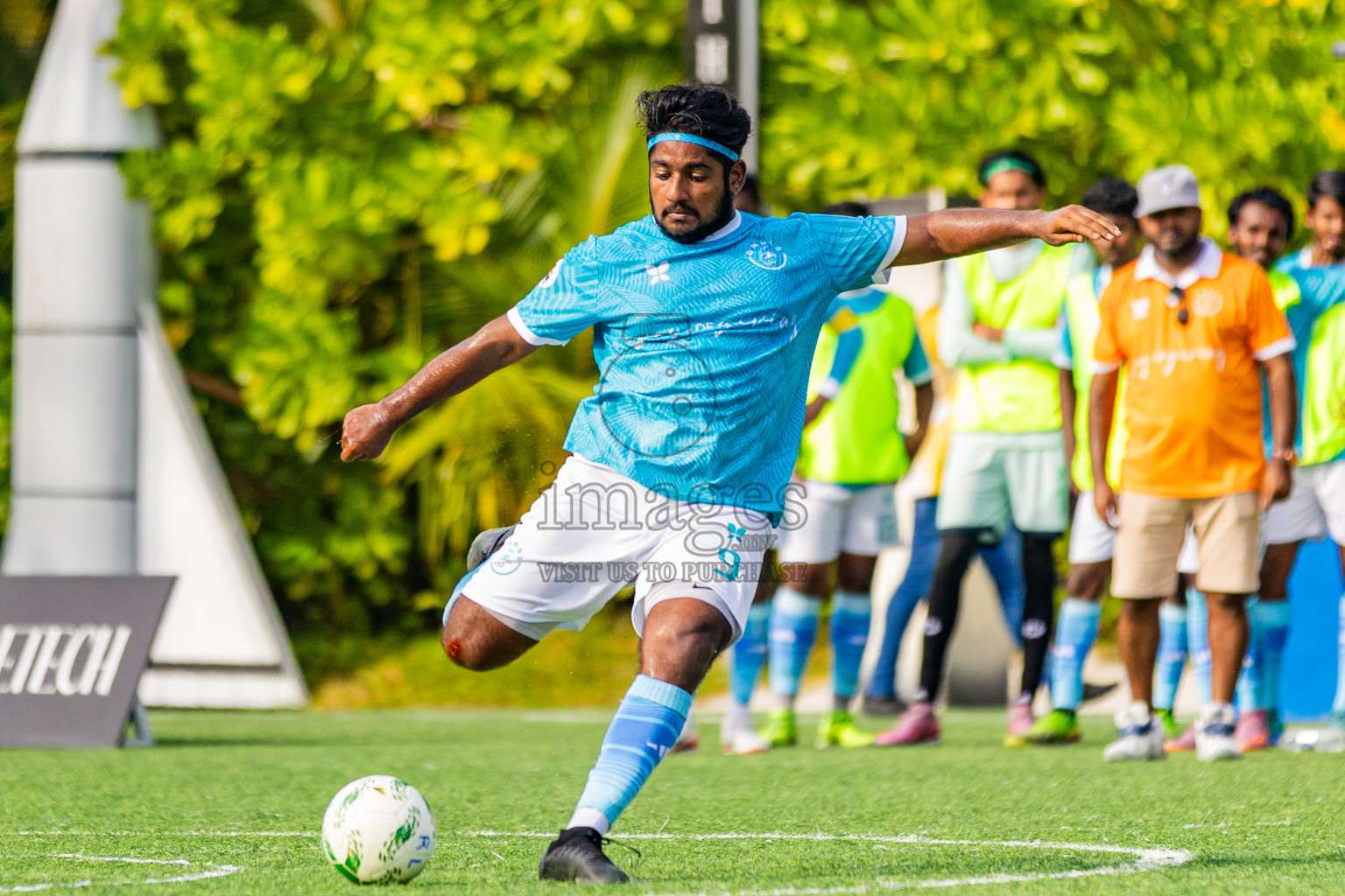 Huvafen Fushi vs Oblu Helengeli in Resort League 2025 (North Male Zone) day 12 was held on Sunday, 14th September 2025 in One And Only Reethi Rah Maldives Resort, Photos: Areef Adam / images.mv