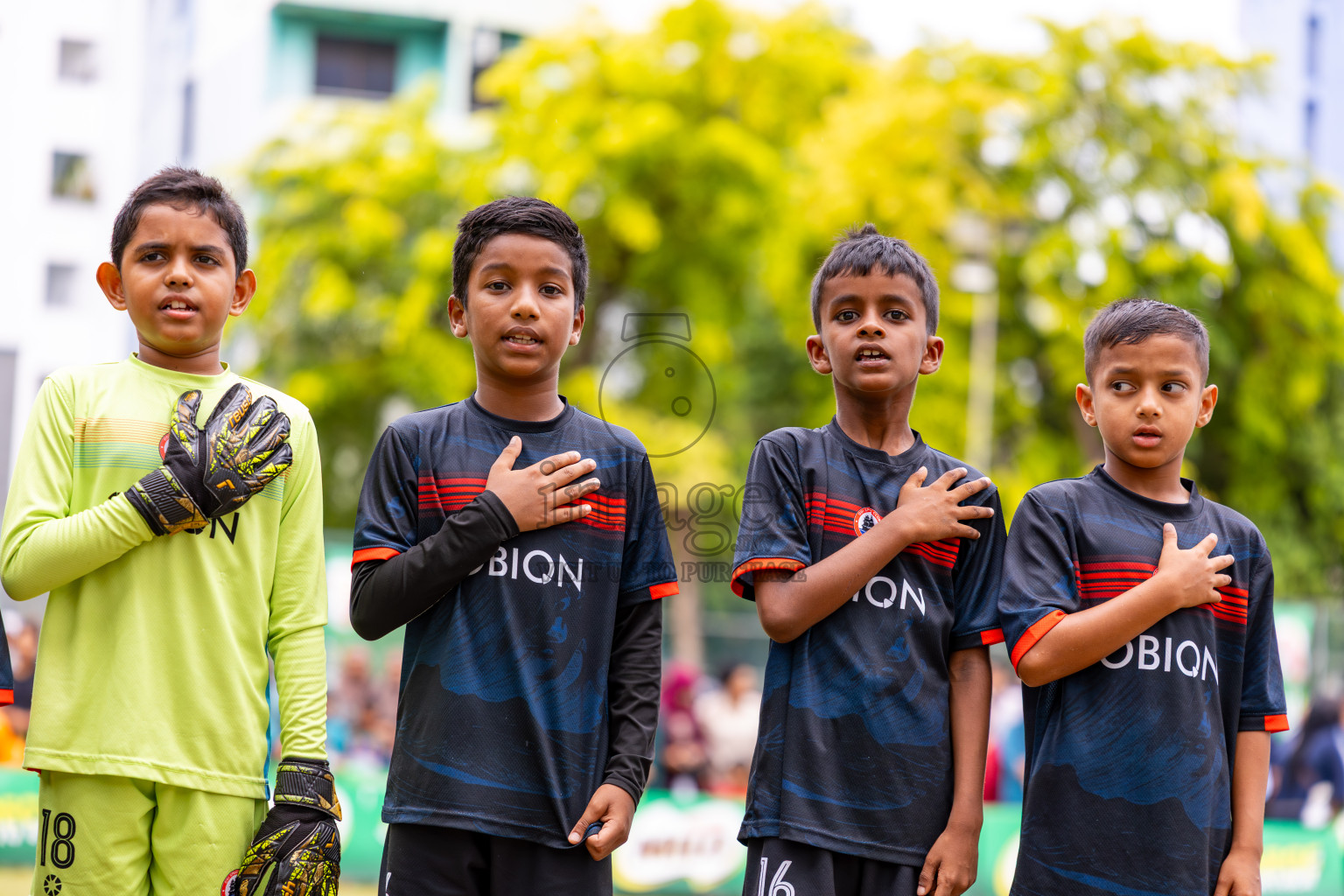 Day 3 of MILO SVAM Juniors 2025 (U-8) was held at Henveiru Stadium in Male', Maldives on Saturday, 28th June 2025. Photos: Ismail Thoriq / images.mv