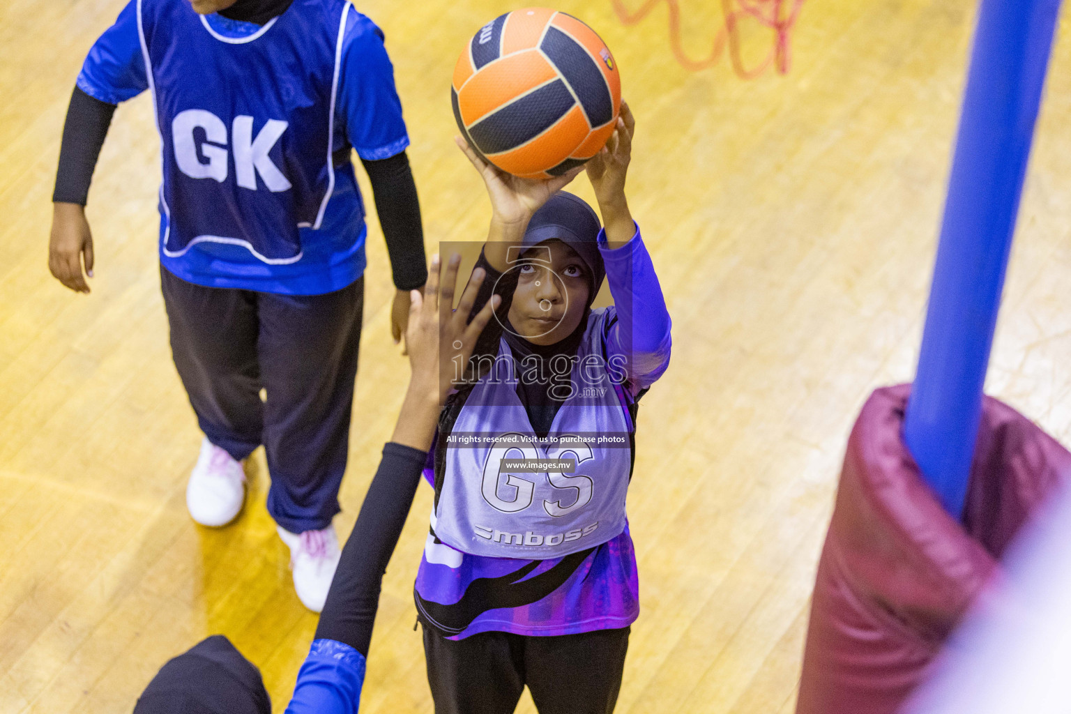 Day5 of 24th Interschool Netball Tournament 2023 was held in Social Center, Male', Maldives on 31st October 2023. Photos: Nausham Waheed / images.mv