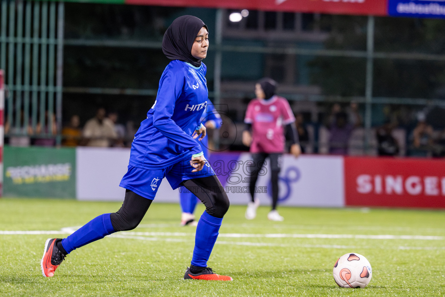 Kulhivaru Vuzaara Club vs STO RC in Eighteen Thirty Classic of Club Maldives Cup 2025 held in Rehendi Futsal Ground, Hulhumale', Maldives on Thursday, 4th September 2025. Photos: Ismail Thoriq / images.mv
