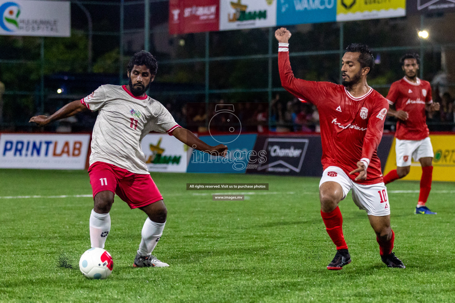 Team MCC vs Maldivian in Club Maldives Cup 2022 was held in Hulhumale', Maldives on Thursday, 13th October 2022. Photos: Ismail Thoriq/ images.mv