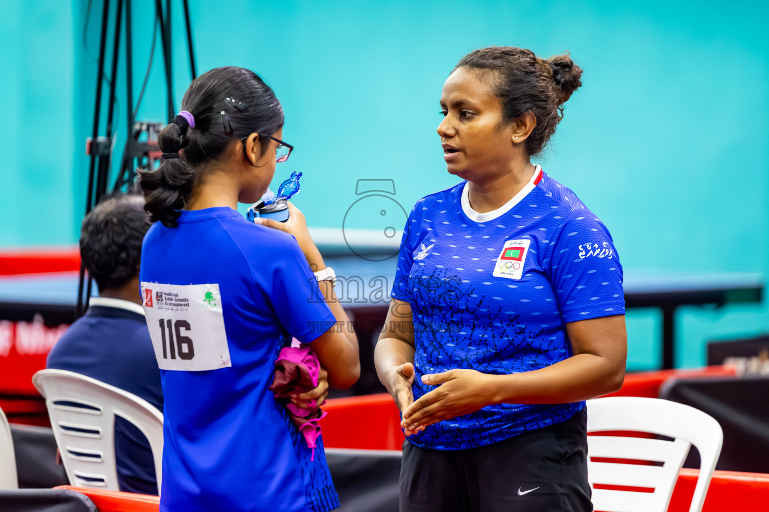 Day 2 of BML 63rd National Table Tennis Tournament 2025 was held on Tuesday, 26th August 2025 in Male' TT Hall, Male', Maldives. Photos: Nausham Waheed / images.mv