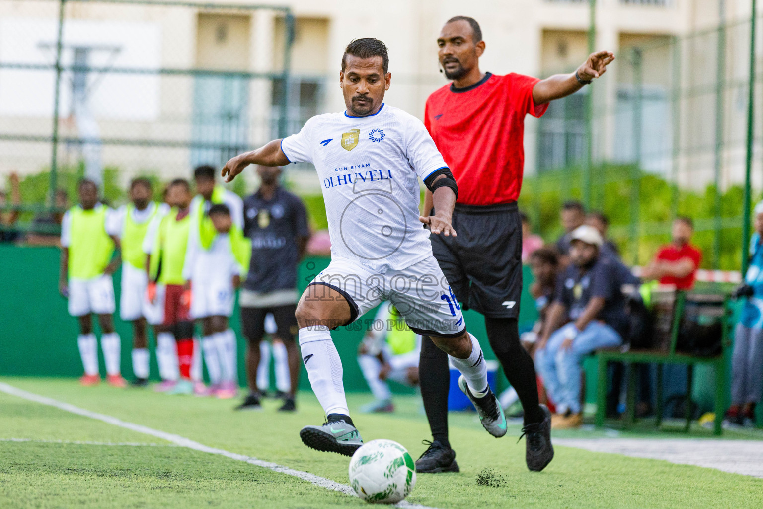 Sun Siyam Olhuveli vs SO/ Maldives in Resort League 2025 (South Male Zone) was held on Sunday, 28th September 2025 in Crossroads's Maldives, Photos: Areef Adam / images.mv