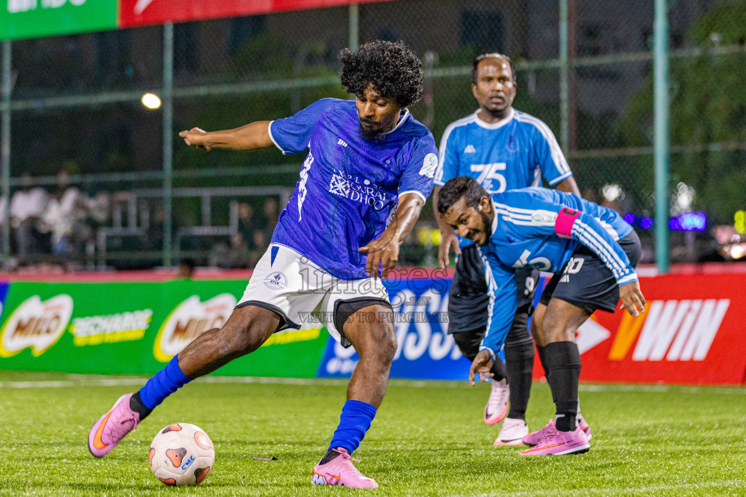 Team HPSN vs Club Bandaara in Club Maldives Cup Claasic 2025 was held in Rehendi Futsal Ground, Hulhumale', Maldives on Sunday, 21st September 2025. Photos: Areef Adam / images.mv