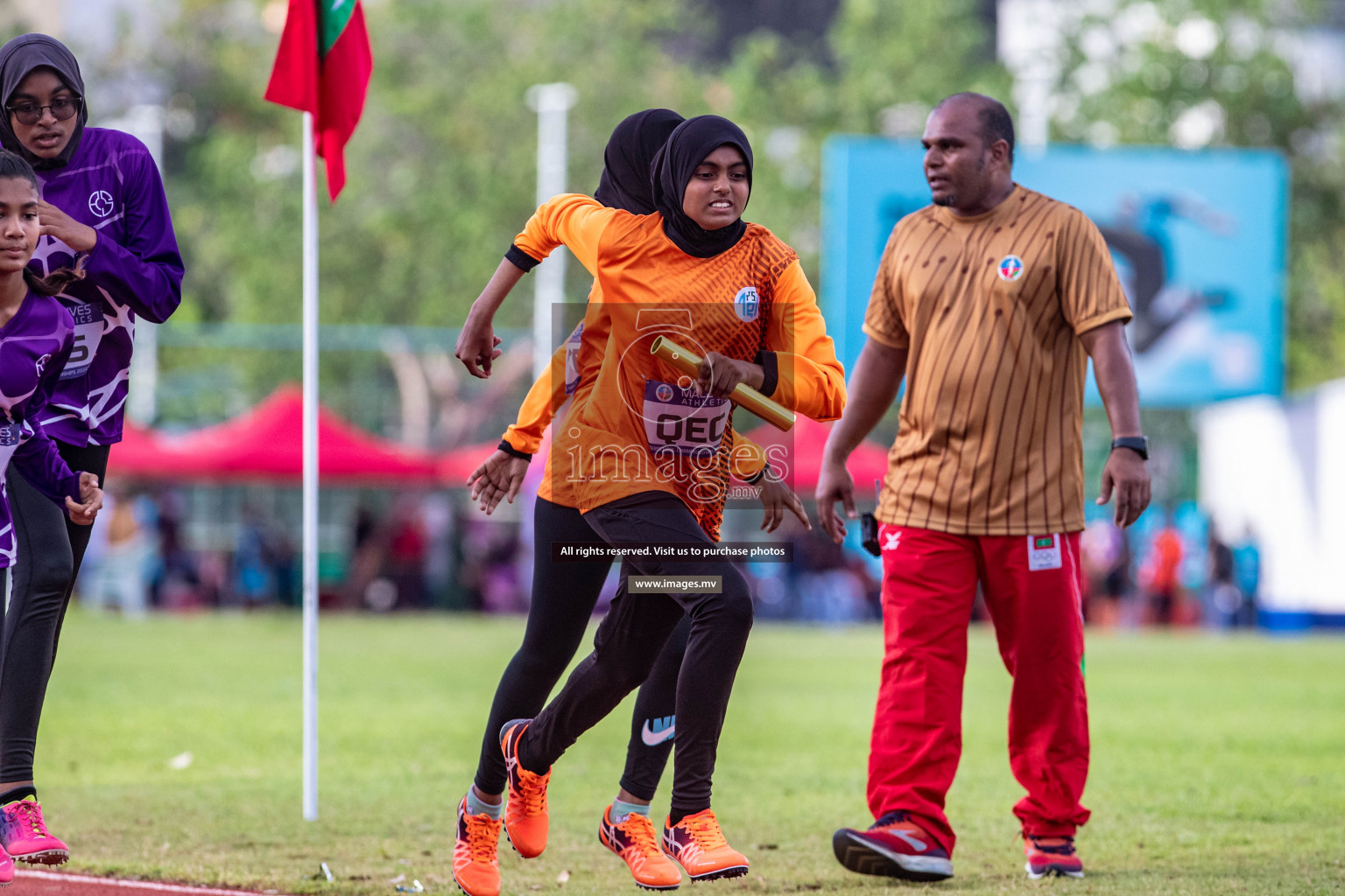 Day 3 of Inter-School Athletics Championship held in Male', Maldives on 25th May 2022. Photos by: Nausham Waheed / images.mv