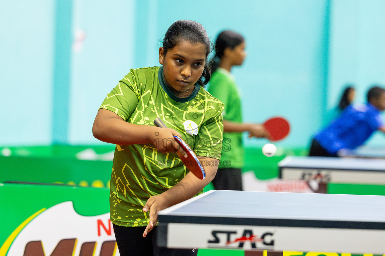 Day 1 of Interschool Table Tennis Tournament 2025 held at Male' TT Hall, Male', Maldives on Wednesday, 14th May 2025.
Photos By: Ismail Thoriq / images.mv