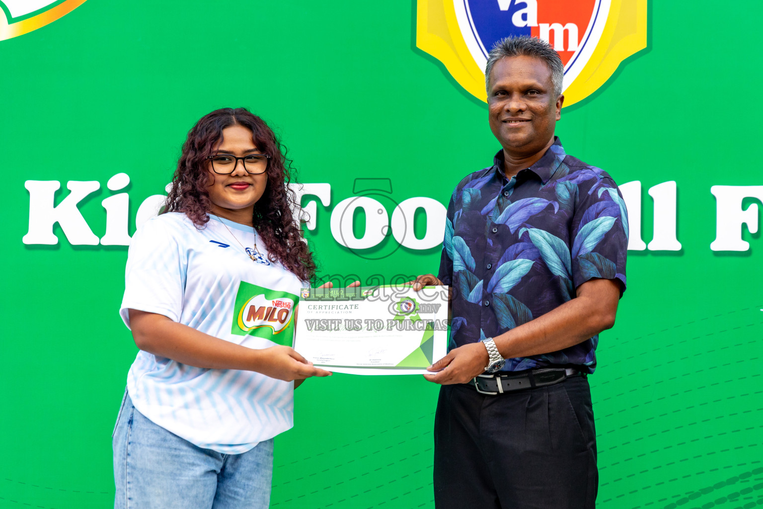 Day 2 of MILO Kids Football Fiesta was held at National Stadium in Male', Maldives on Saturday, 24th February 2024.