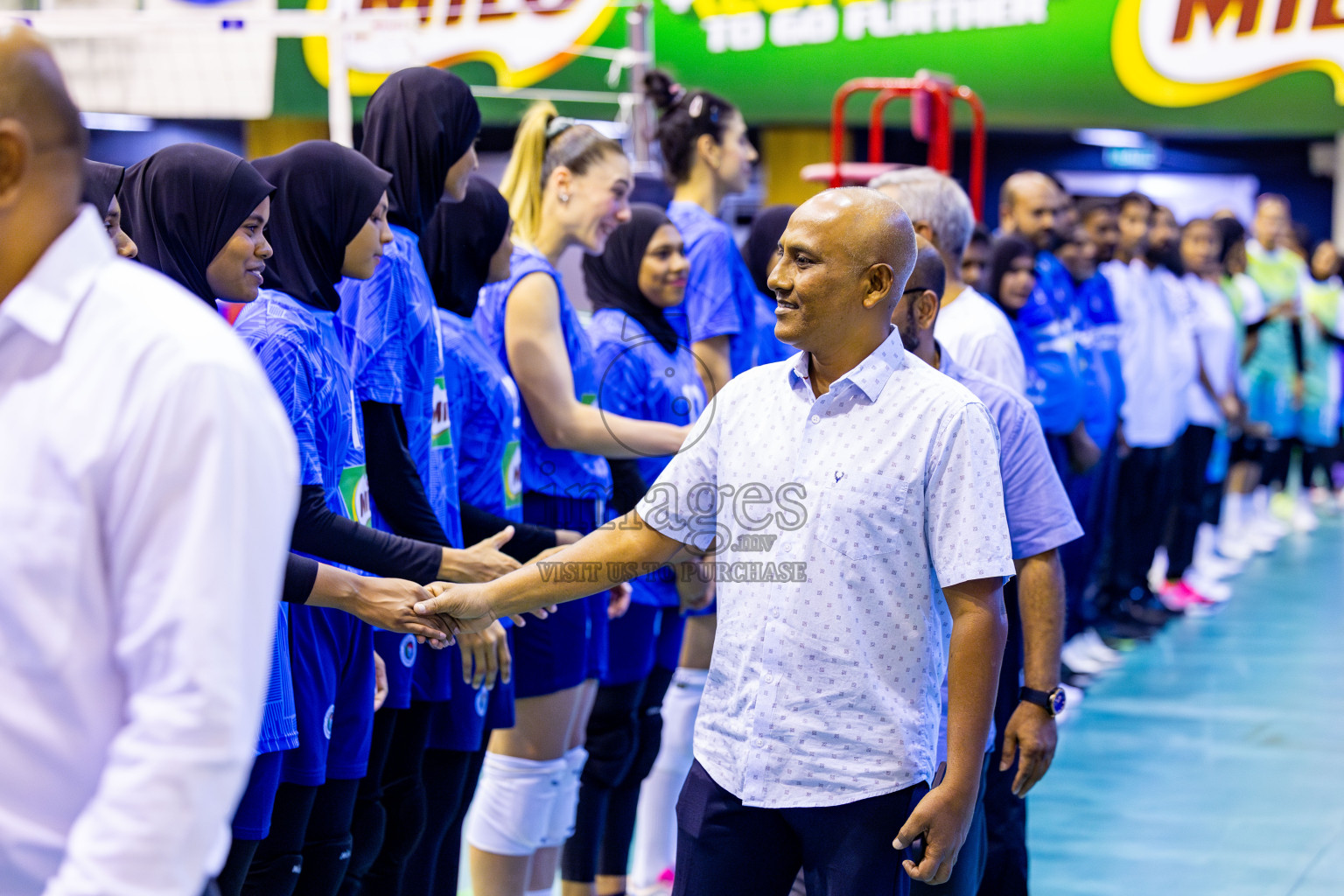 Police Club vs Club Wamco in the Final of Women's Division of VAM Cup 2025 held in Male', Maldives on Thursdsay, 17th April 2025 at Social Center Indoor Hall Photos By: Nausham Waheed / images.mv