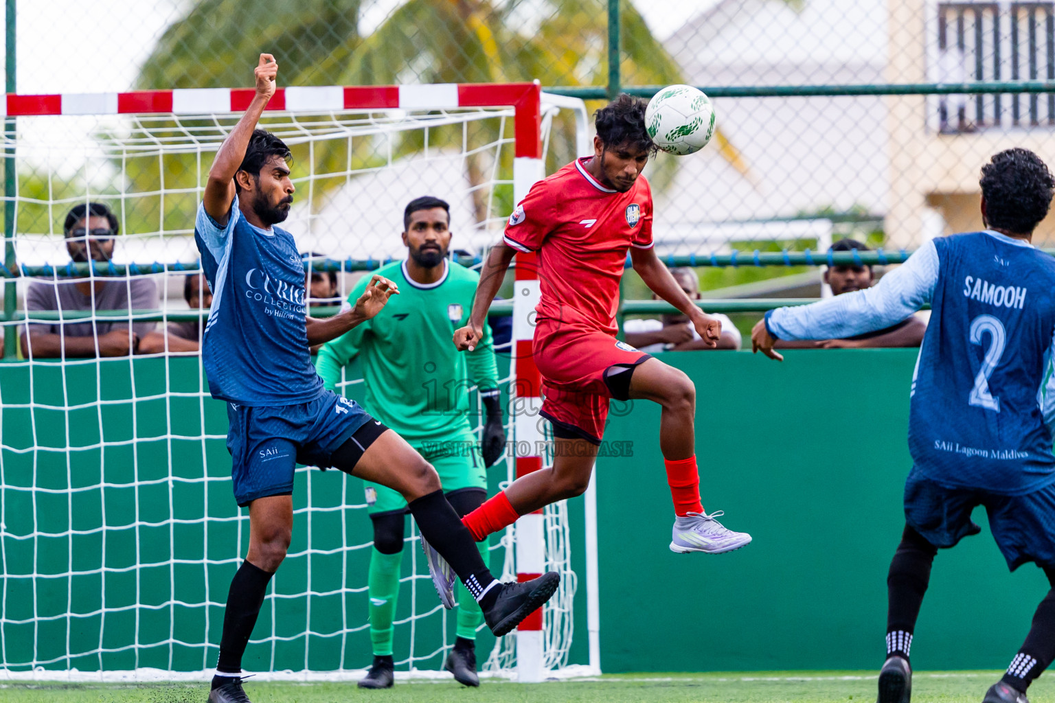Saii Lagoon vs Maadhoo in Resort League 2025 (South Male Zone) day 8 was held on Sunday, 5th October 2025 in Crossroads's Maldives, Photos: Nausham Waheed / images.mv