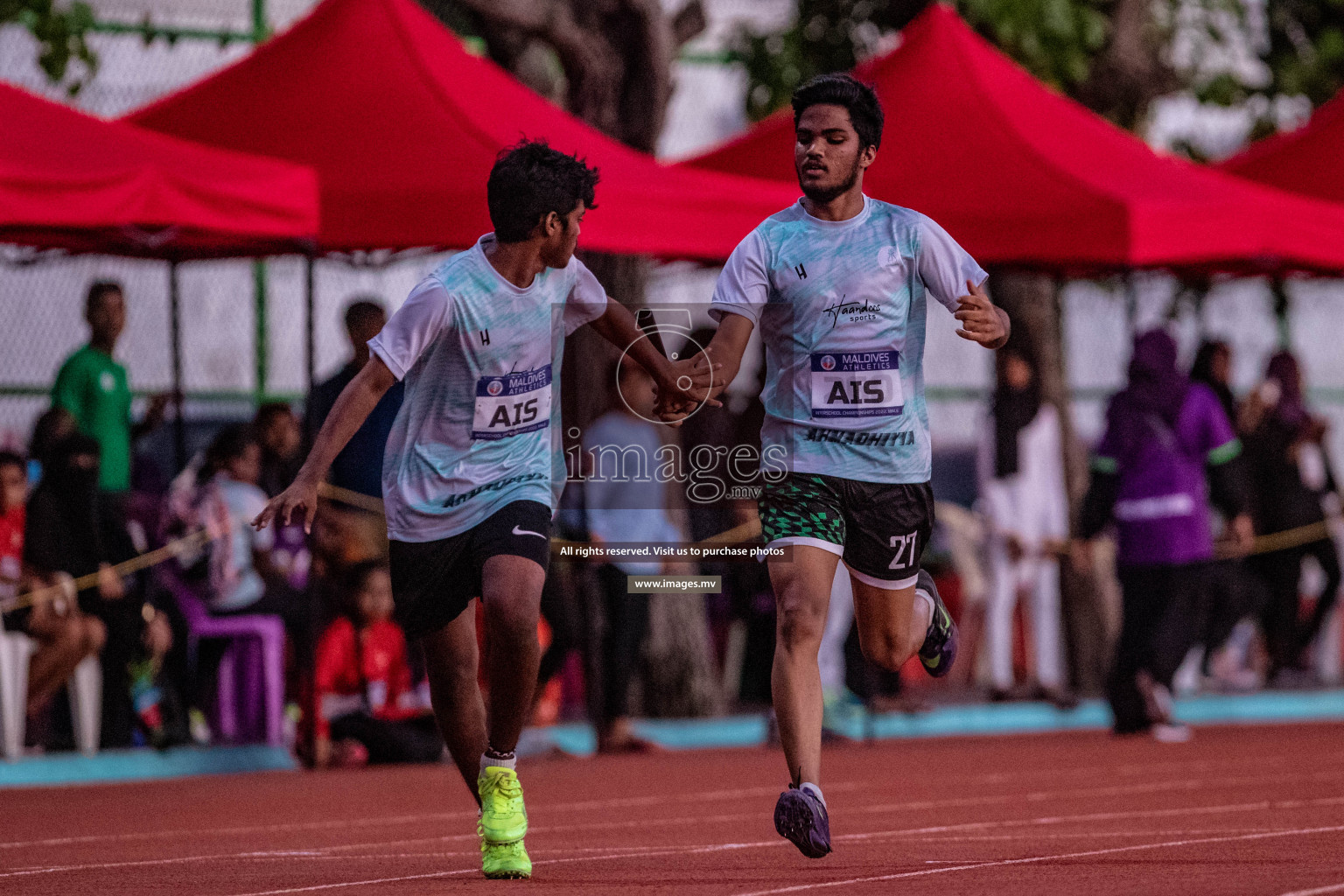 Day 3 of Inter-School Athletics Championship held in Male', Maldives on 25th May 2022. Photos by: Nausham Waheed / images.mv