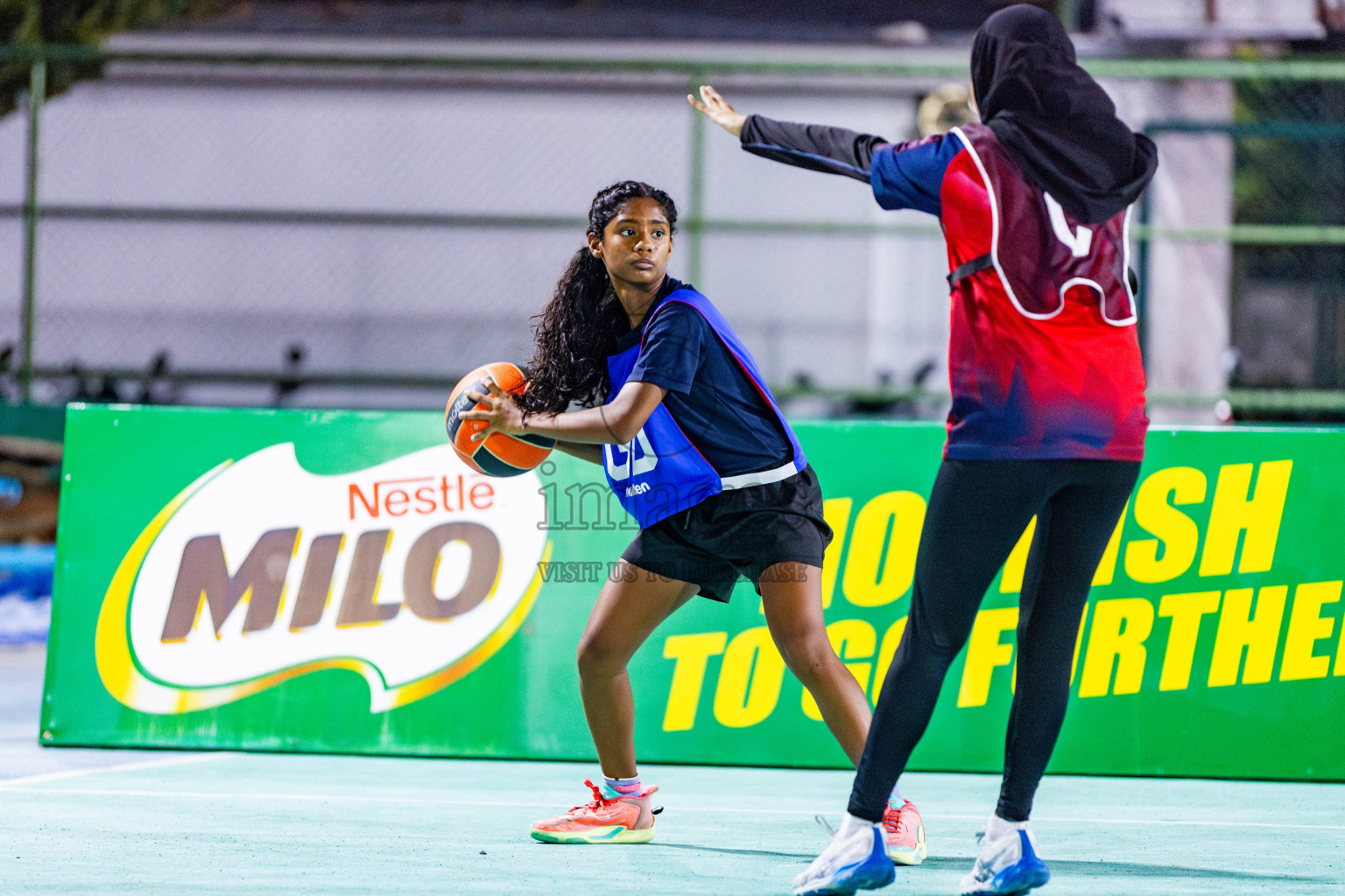 Final of MILO 3x3 Netball Challenge 2024 was held in Ekuveni Netball Court at Male', Maldives on Thursday, 20th March 2024. Photos: Nausham Waheed / images.mv