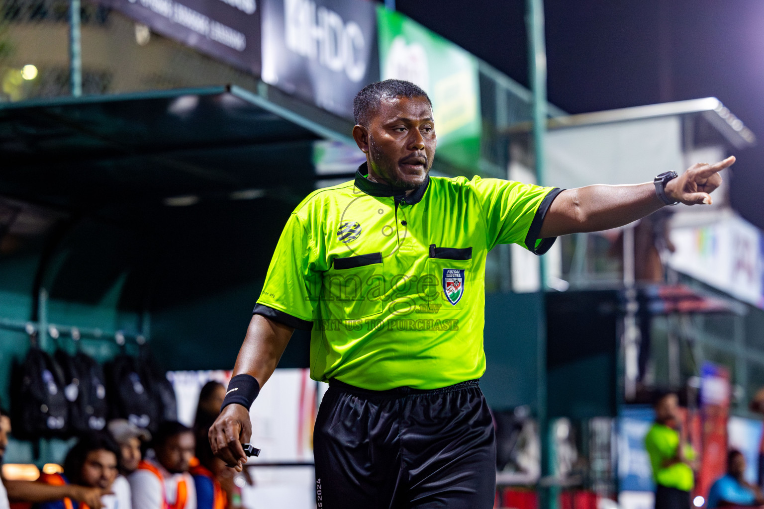 CLUB FEN vs TEAM ALLIED in Club Maldives Cup 2024 held in Rehendi Futsal Ground, Hulhumale', Maldives on Tuesday, 1st October 2024. Photos: Nausham Waheed / images.mv