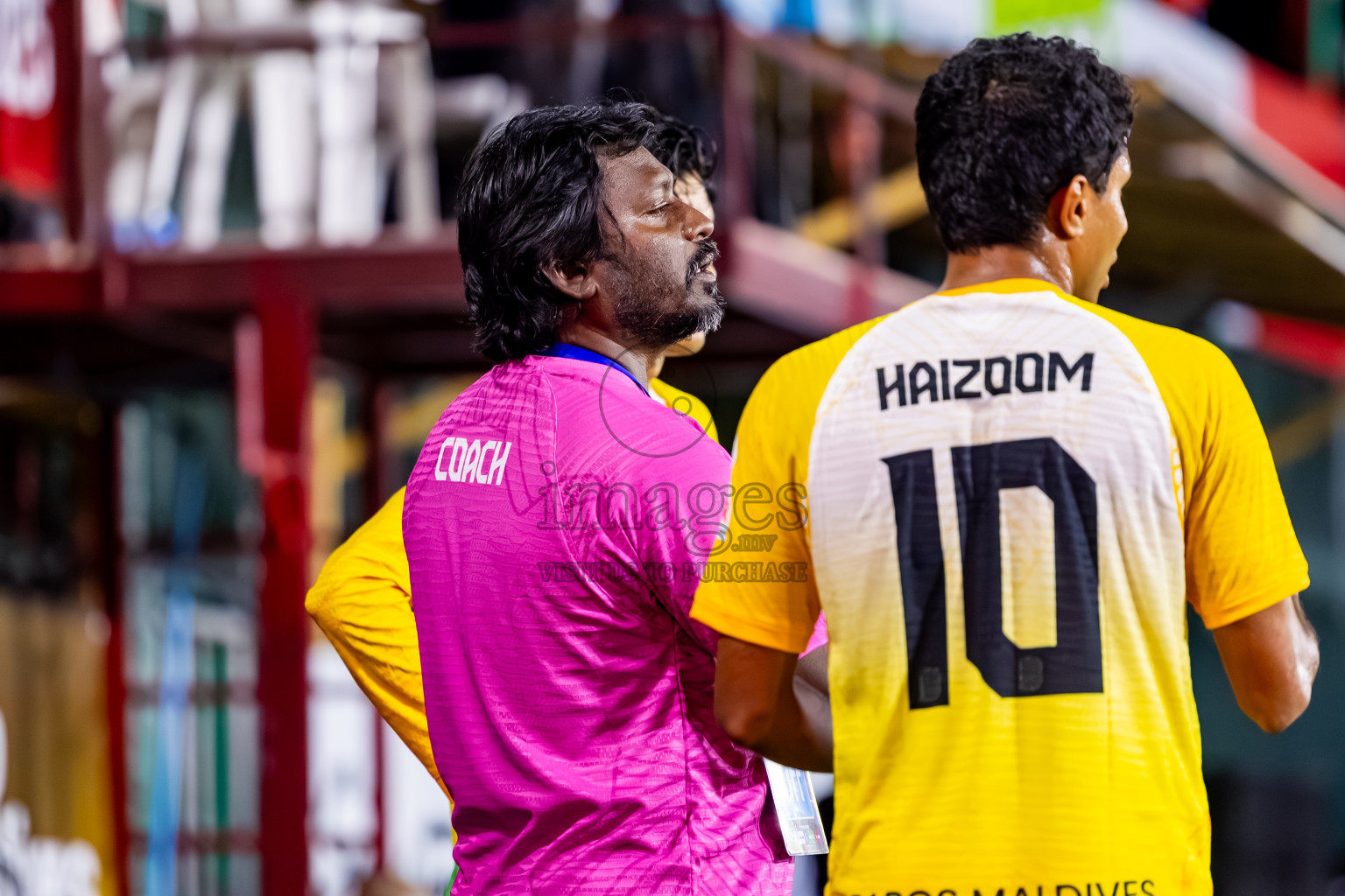 Club Immigration vs Baros Maldives in Day 1 of Club Maldives Cup 2025 was held in Rehendi Futsal Ground, Hulhumale', Maldives on Sunday, 28th September 2025. Photos: Nausham Waheed / images.mv