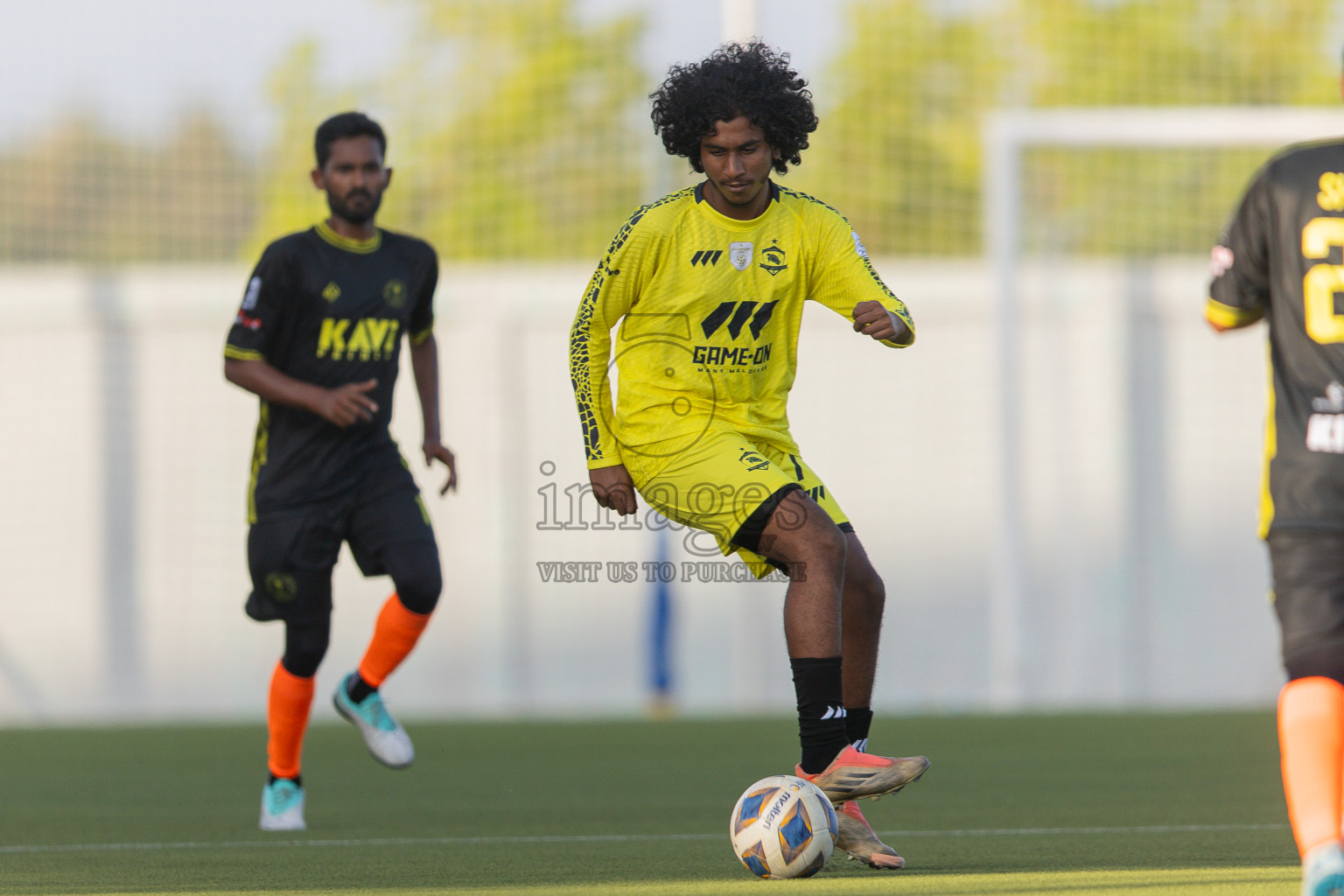 Velaa Sports Club vs Team Middle East in Day 3 of Eydhafushi Cup 2025 held in Eydhafushi Football Stadium at B. Eydhafushi, Maldives on Sunday, 7th September 2025. Photos: Arif Rasheed / images.mv