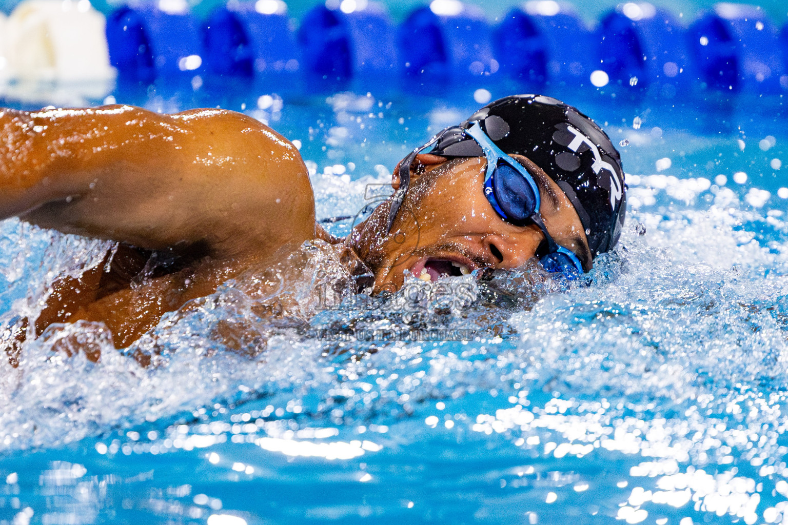 Day 3 of National Swimming Competition 2024 held in Hulhumale', Maldives on Sunday, 15th December 2024. Photos: Nausham Waheed/ images.mv