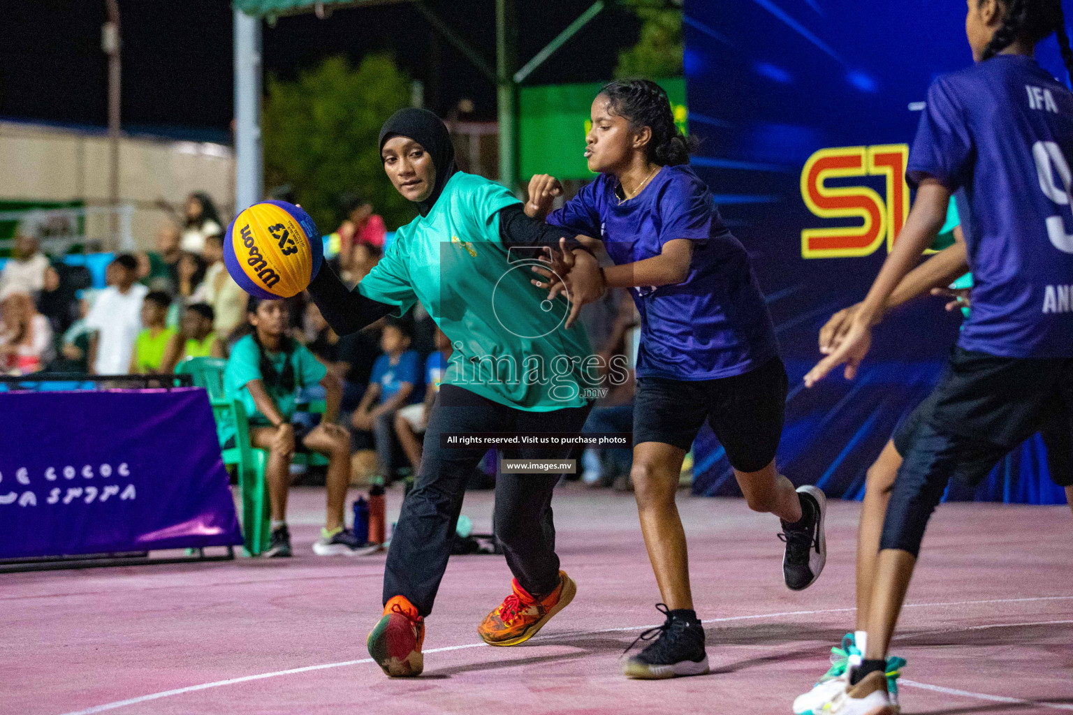 Day3 of Slamdunk by Sosal on 14th April 2023 held in Male'. Photos: Nausham waheed /images.mv