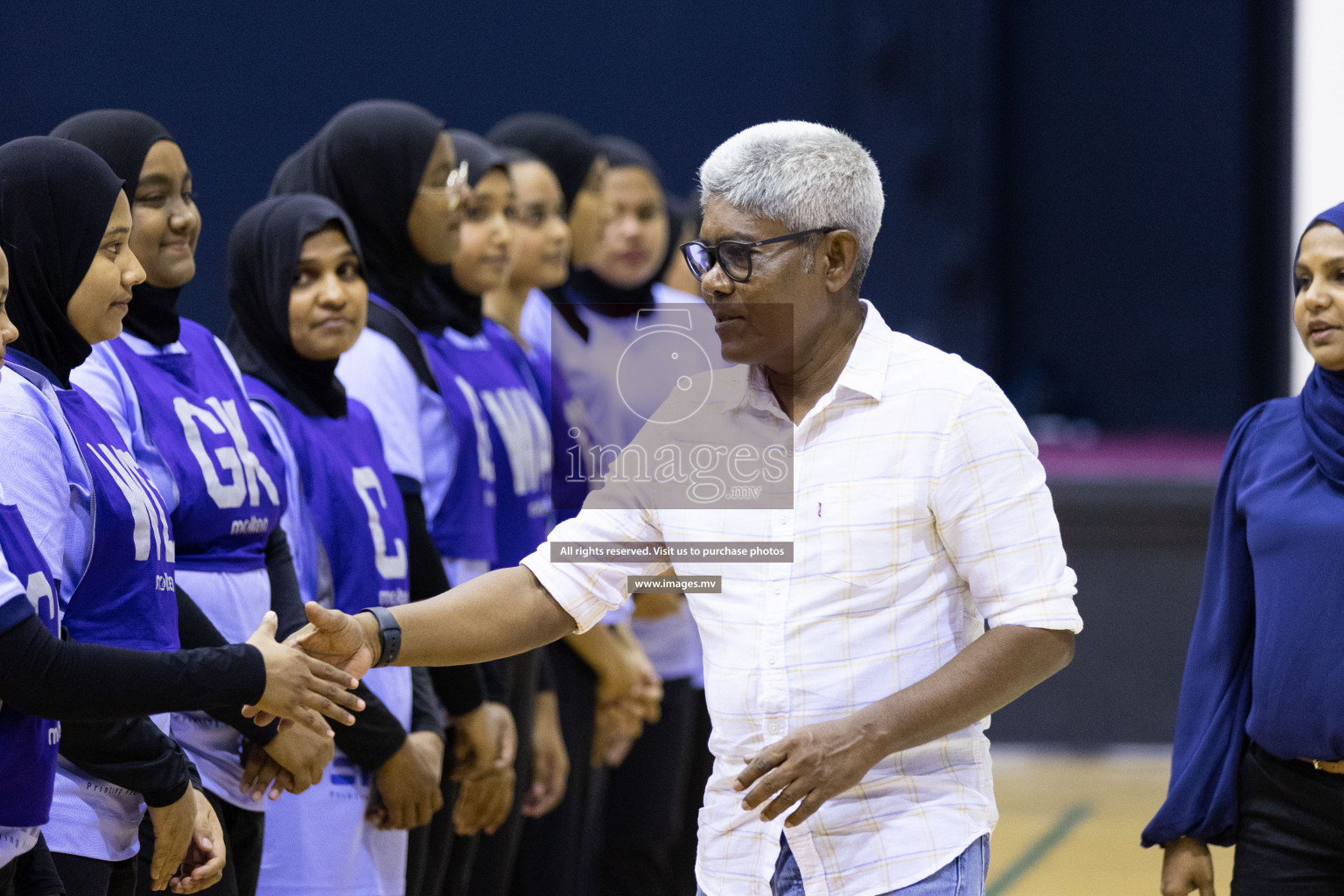 Youth United Sports Club vs Club Vyansa in the 2nd Division Final of Milo National Netball Tournament 2022 on 22nd July 2022 held in Social Center, Male', Maldives. Photographer: Shuu / images.mv