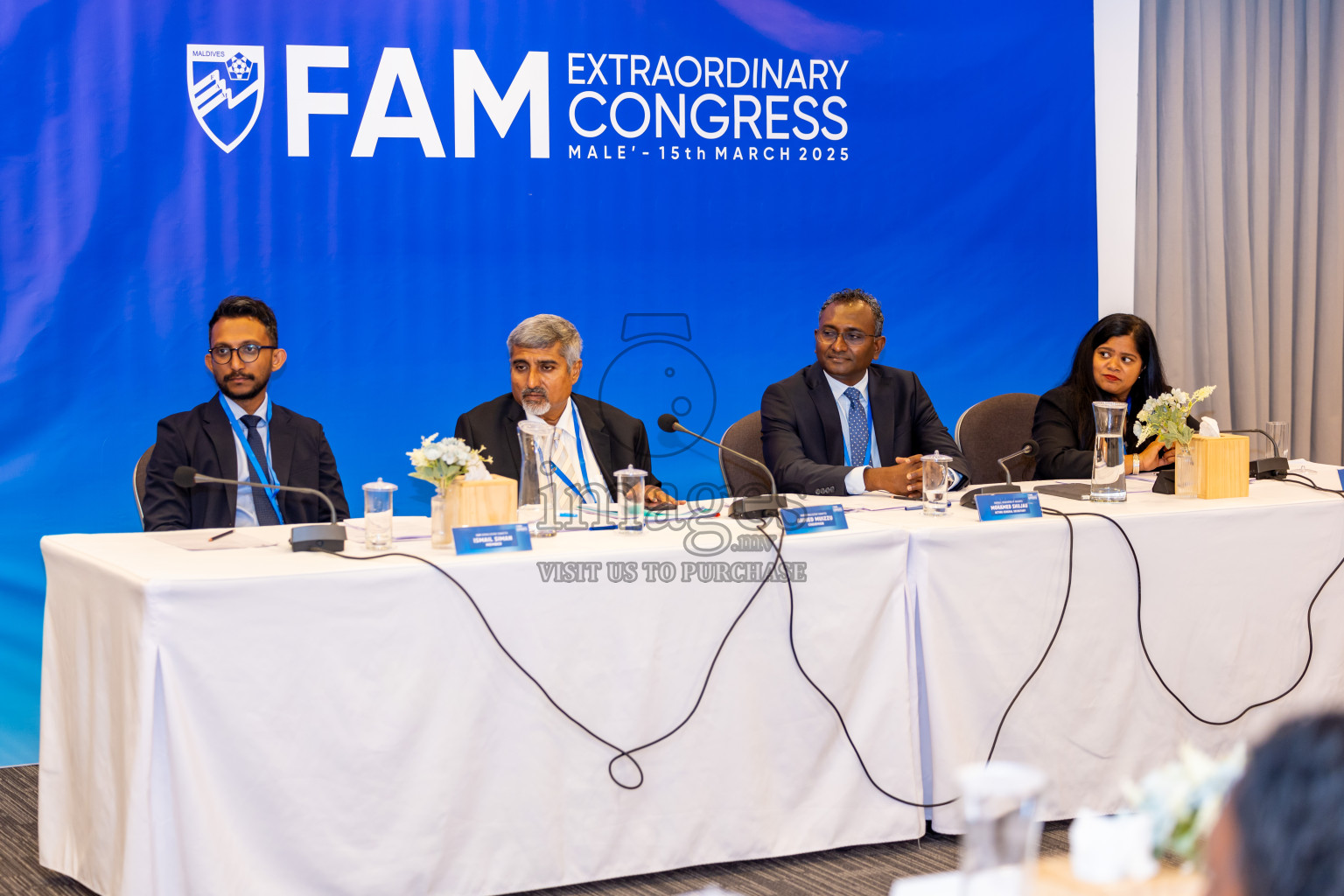 FAM Extraordinary Congress 2025 was held on Saturday, 15th March 2025, in Male', Maldives Photos: Nausham Waheed / images.mv