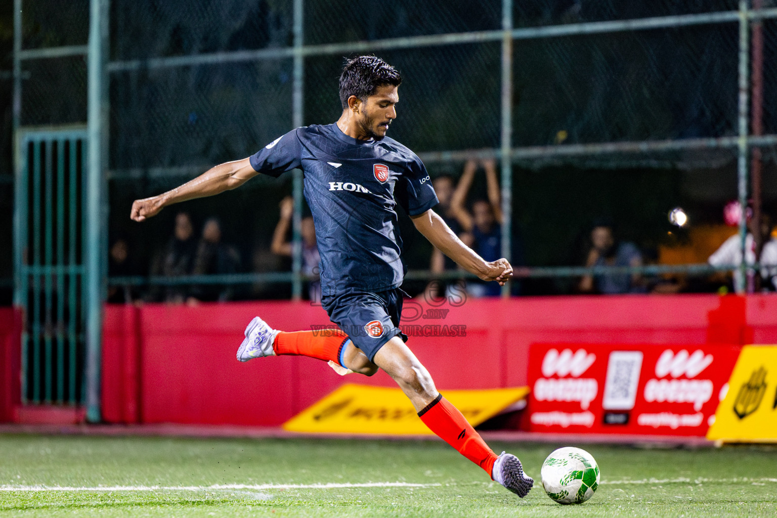 Sheesha vs Trade Club in Day 5 of Office League 2025 was held on Sunday, 20th April 2025 in Hulhumale', Maldives. Photos: Nausham Waheed  / images.mv