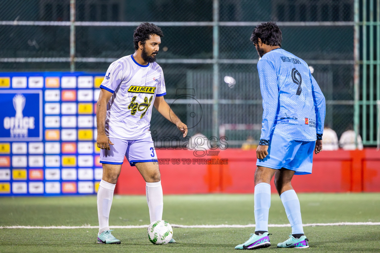 Antrac vs MIFCO in Day 2 of Office League 2025 was held on Thursday, 17th April 2025 in Hulhumale', Maldives. Photos: Ismail Thoriq / images.mv