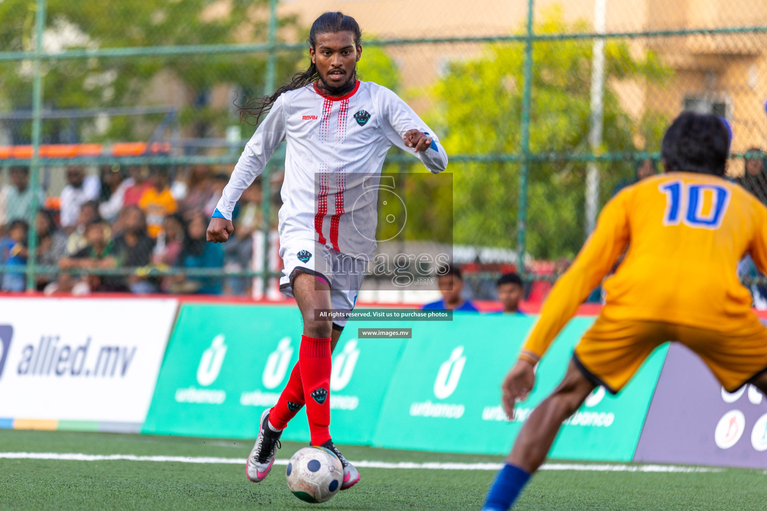 Customs RC vs ERFC in Club Maldives Cup 2023 held in Hulhumale, Maldives, on Monday, 24th July 2023. Photos: Ismail Thoriq / images.mv