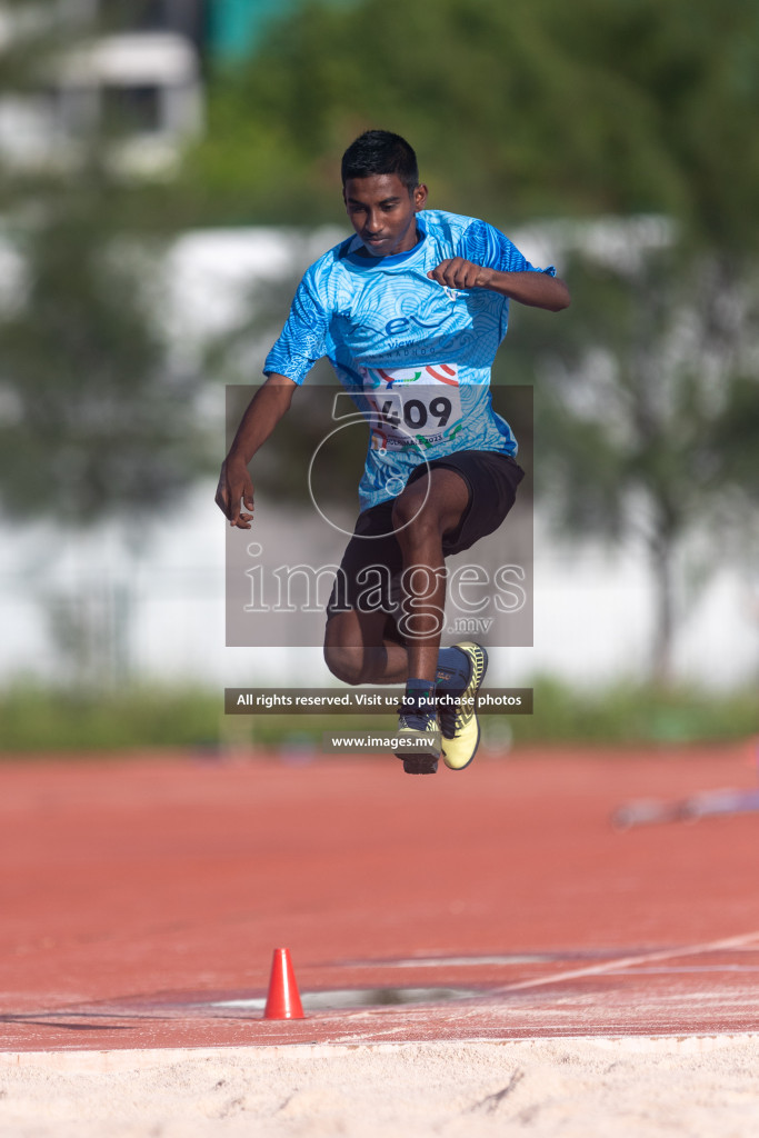 Day three of Inter School Athletics Championship 2023 was held at Hulhumale' Running Track at Hulhumale', Maldives on Tuesday, 16th May 2023. Photos: Shuu / Images.mv