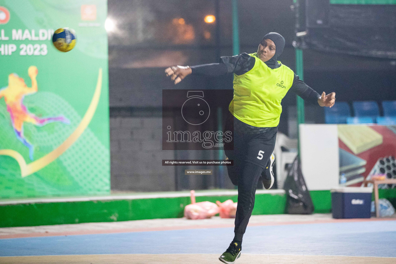 Day 6 of 6th MILO Handball Maldives Championship 2023, held in Handball ground, Male', Maldives on Thursday, 25th May 2023 Photos: Shuu Abdul Sattar/ Images.mv