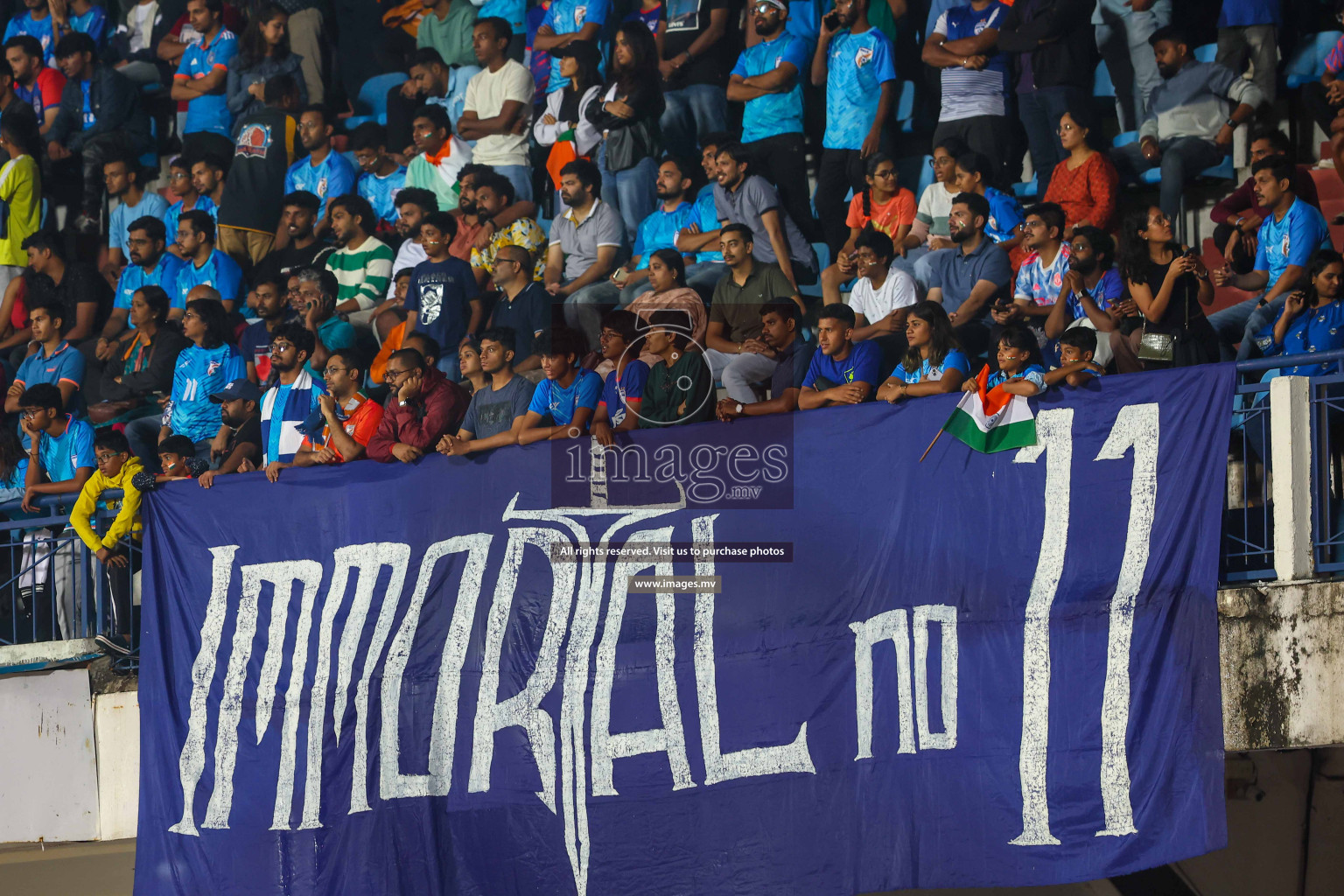 Nepal vs India in SAFF Championship 2023 held in Sree Kanteerava Stadium, Bengaluru, India, on Saturday, 24th June 2023. Photos: Hassan Simah / images.mv